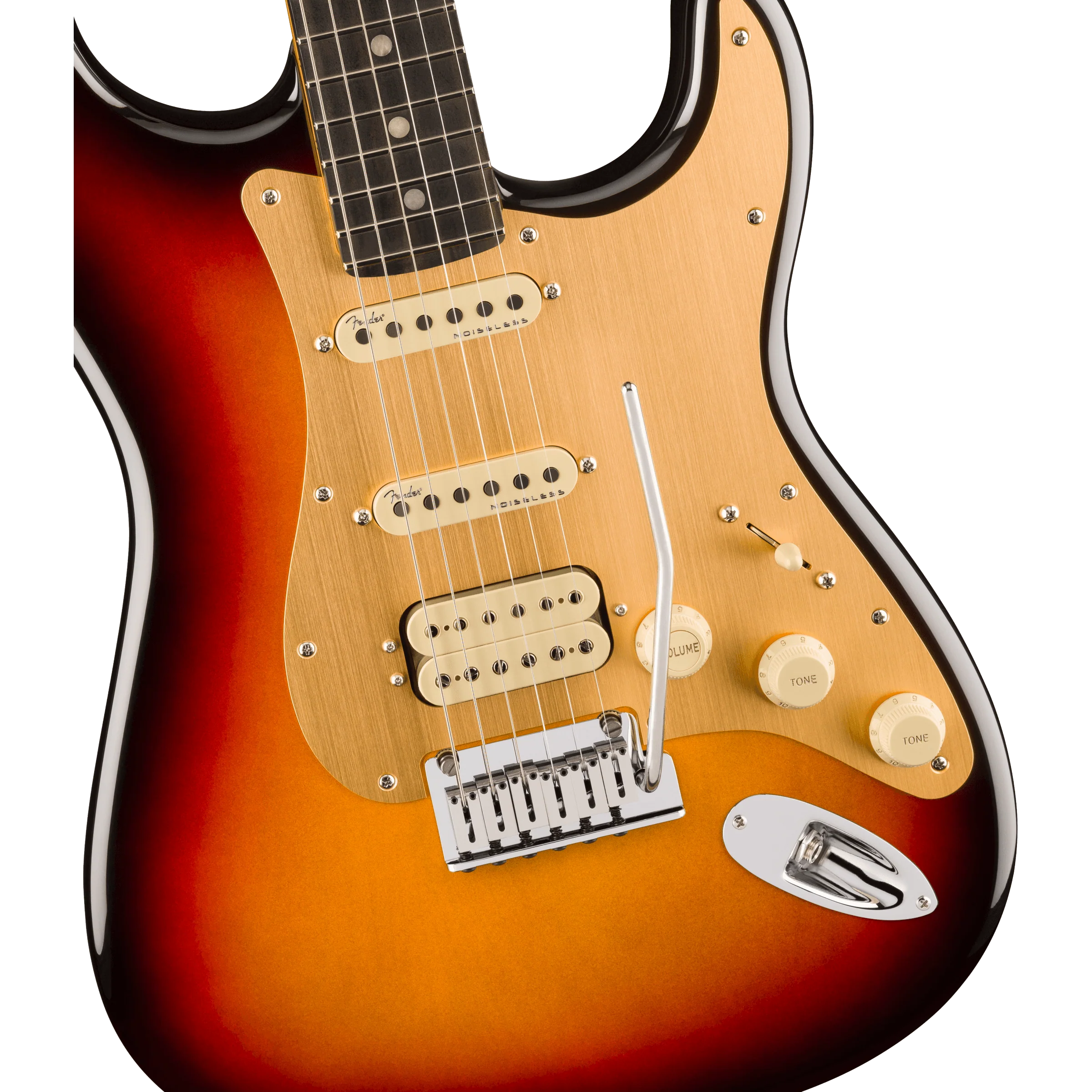 Fender 011-9151-712 Am Ultra II Strat, HSS, Ebony FB, Ultraburst - Image 3