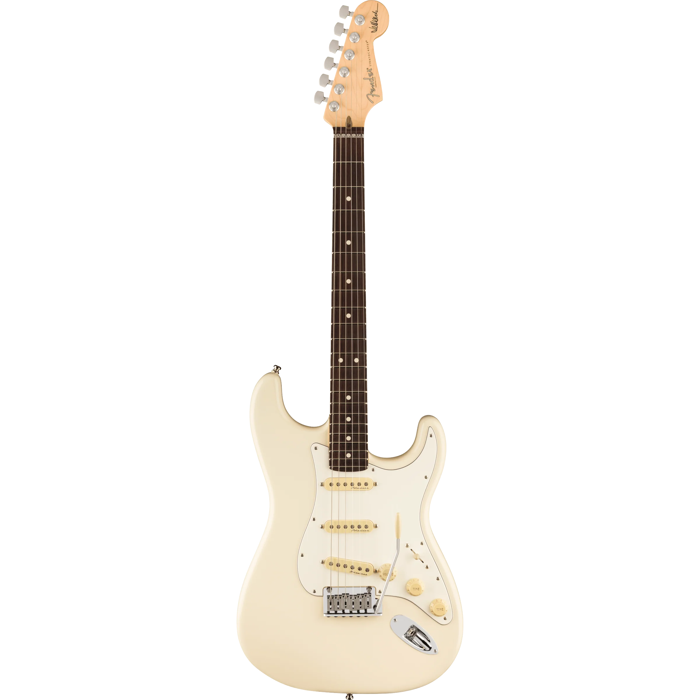 Fender 011-9600-805 Jeff Beck Strat RW Olympic White