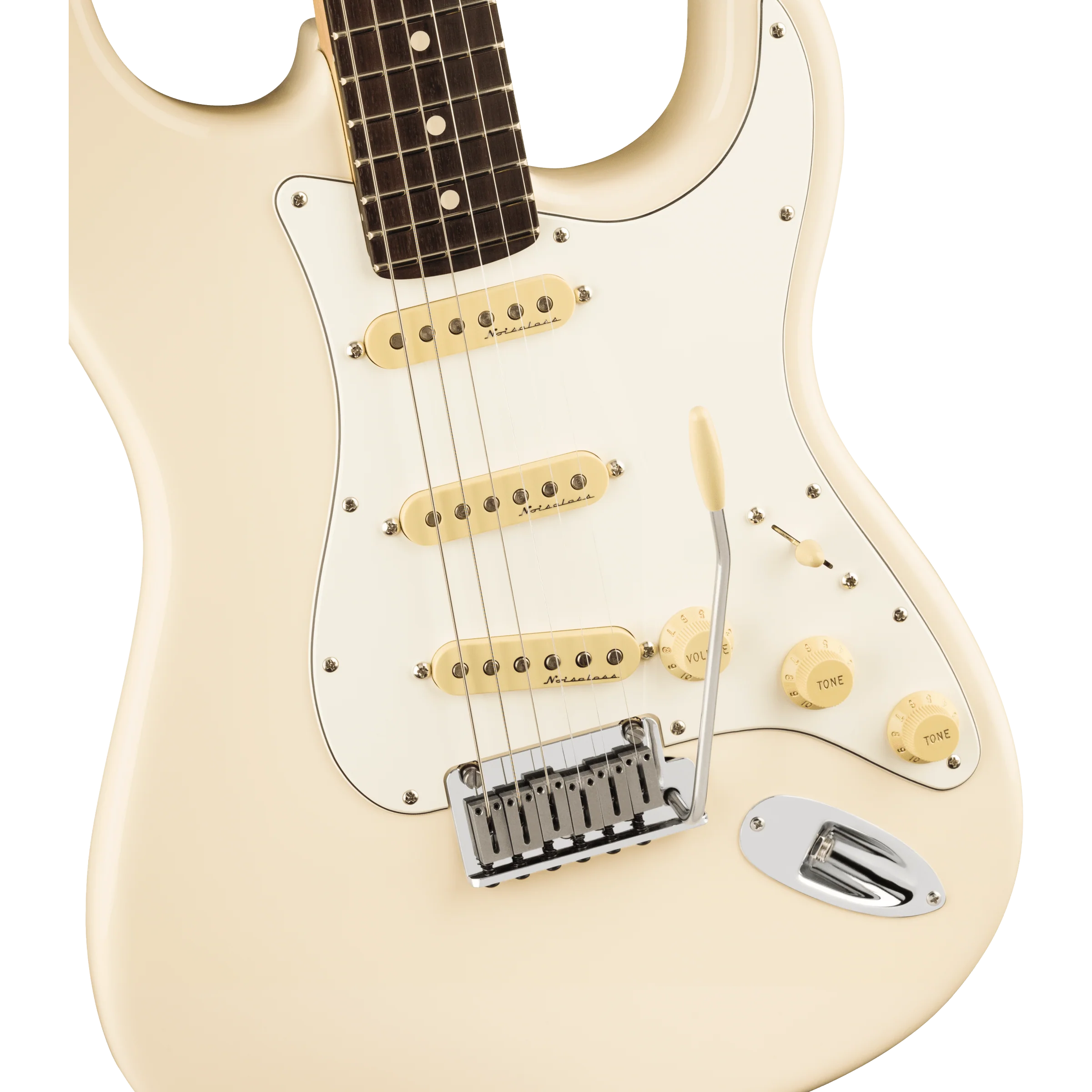Fender 011-9600-805 Jeff Beck Strat RW Olympic White - Image 3