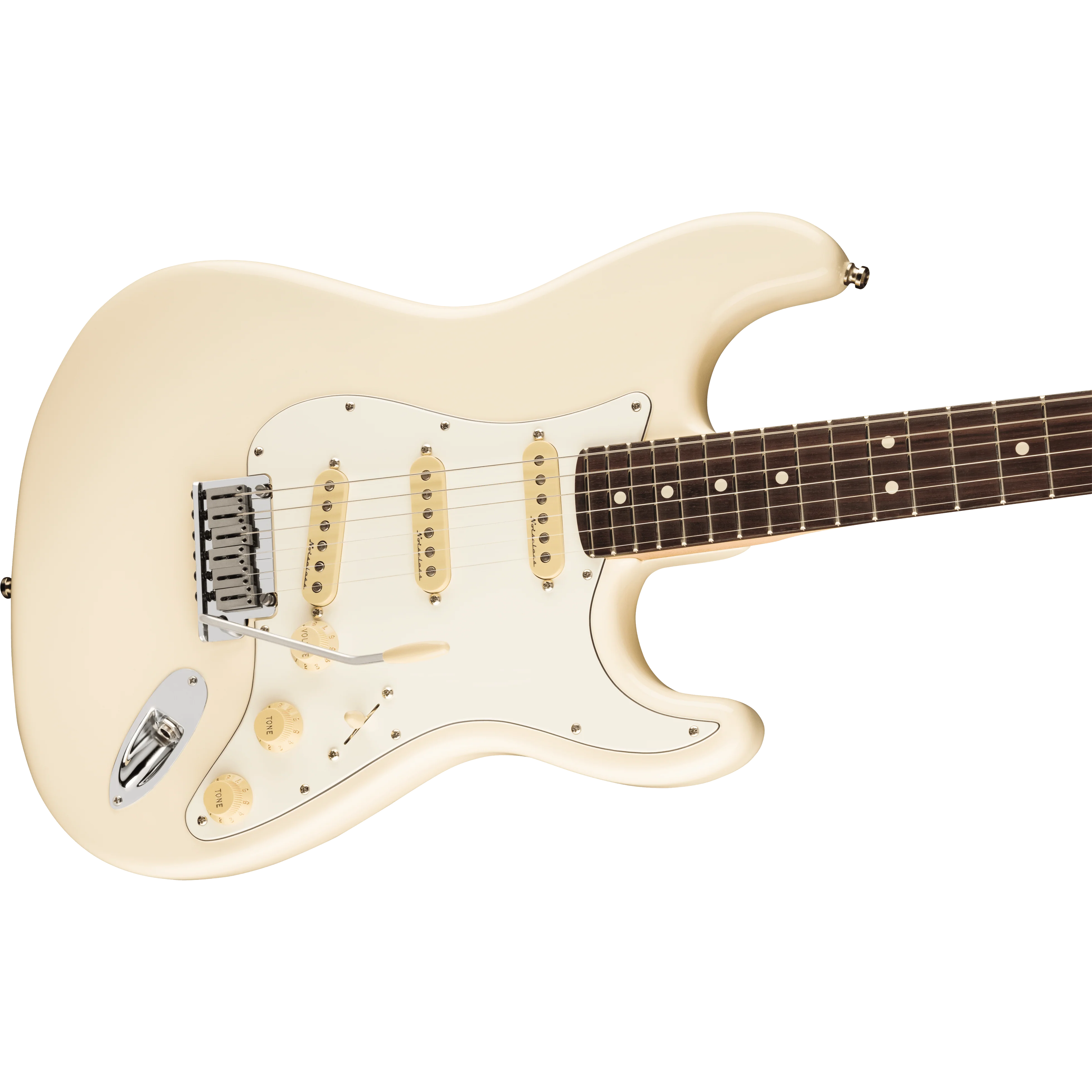 Fender 011-9600-805 Jeff Beck Strat RW Olympic White - Image 4
