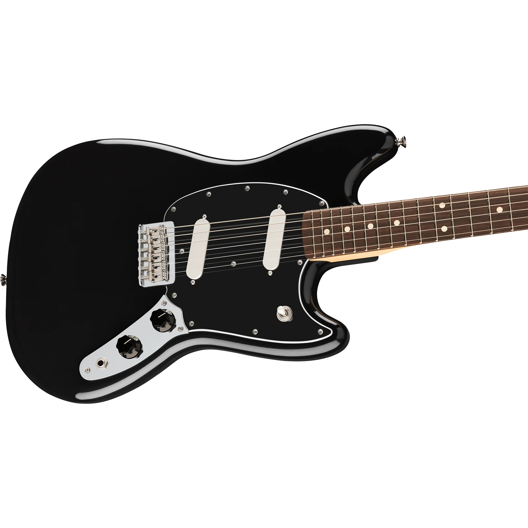 Fender 014-0460-506 Player II Mustang, RW, Black - Image 4
