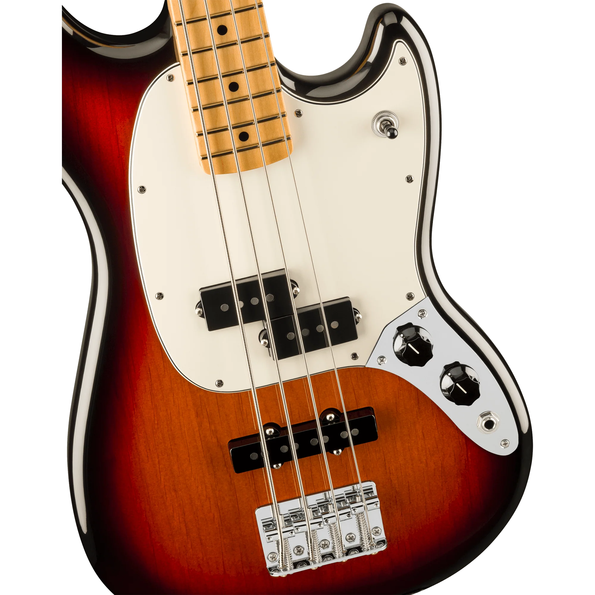 Fender 014-0492-500 Player II Mustang PJ Bass, MN, 3-Color Sunburst - Image 3