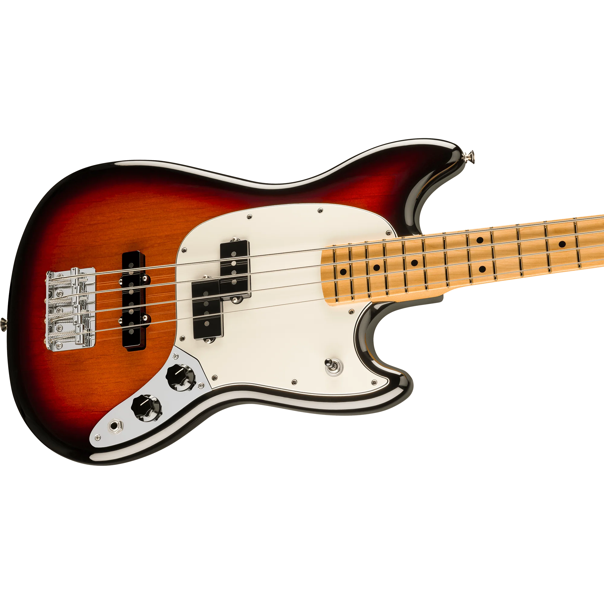 Fender 014-0492-500 Player II Mustang PJ Bass, MN, 3-Color Sunburst - Image 4