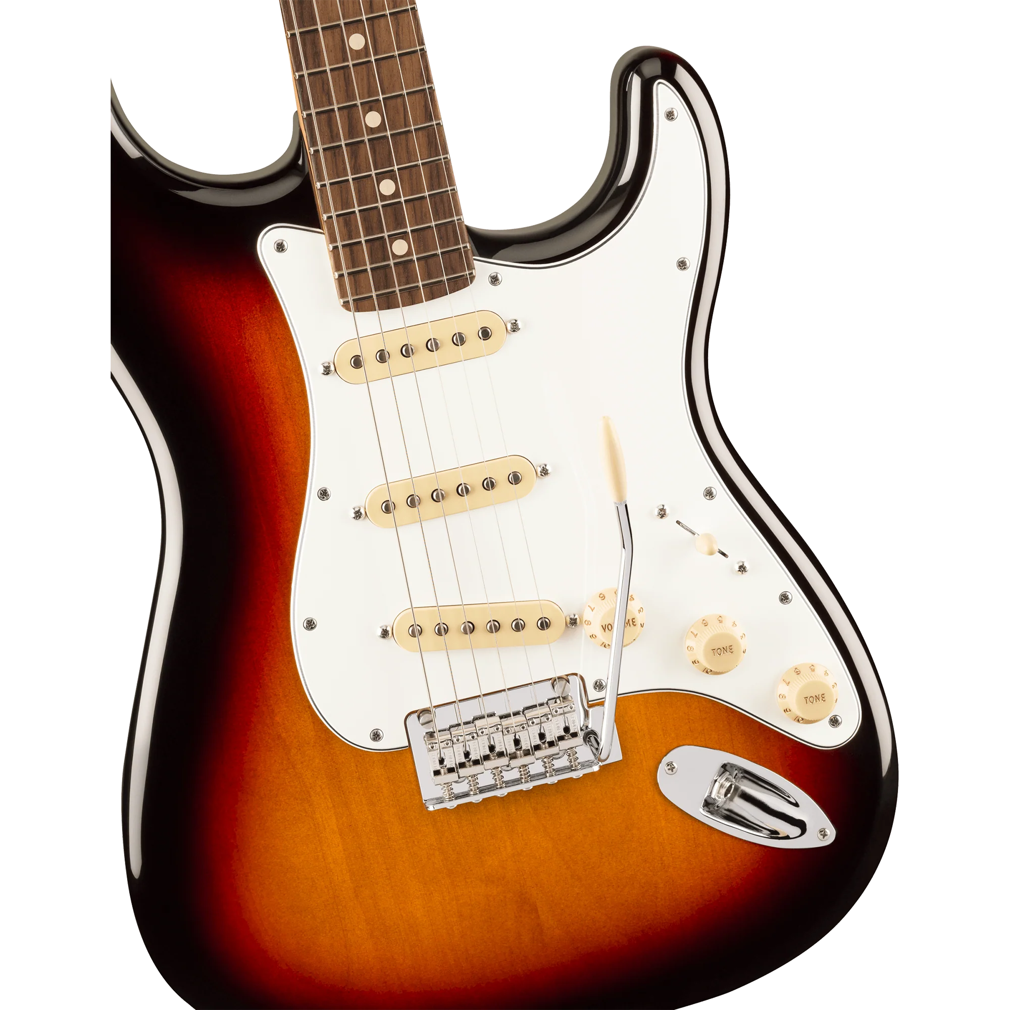 Fender 014-0510-500 Player II Strat, SSS, RW, 3-Color Sunburst - Image 3