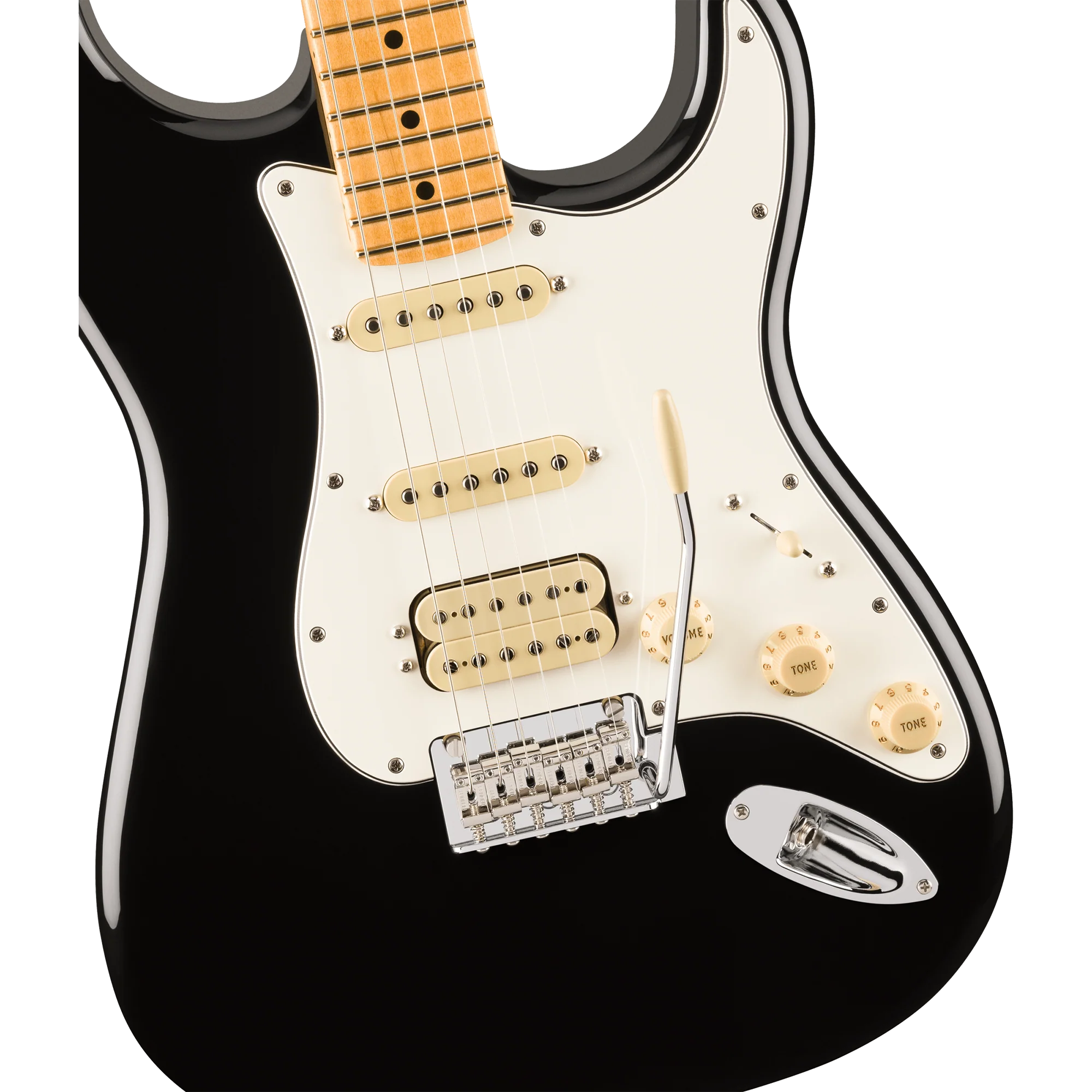 Fender 014-0542-506 Player II Strat, HSS, MN, Black - Image 3