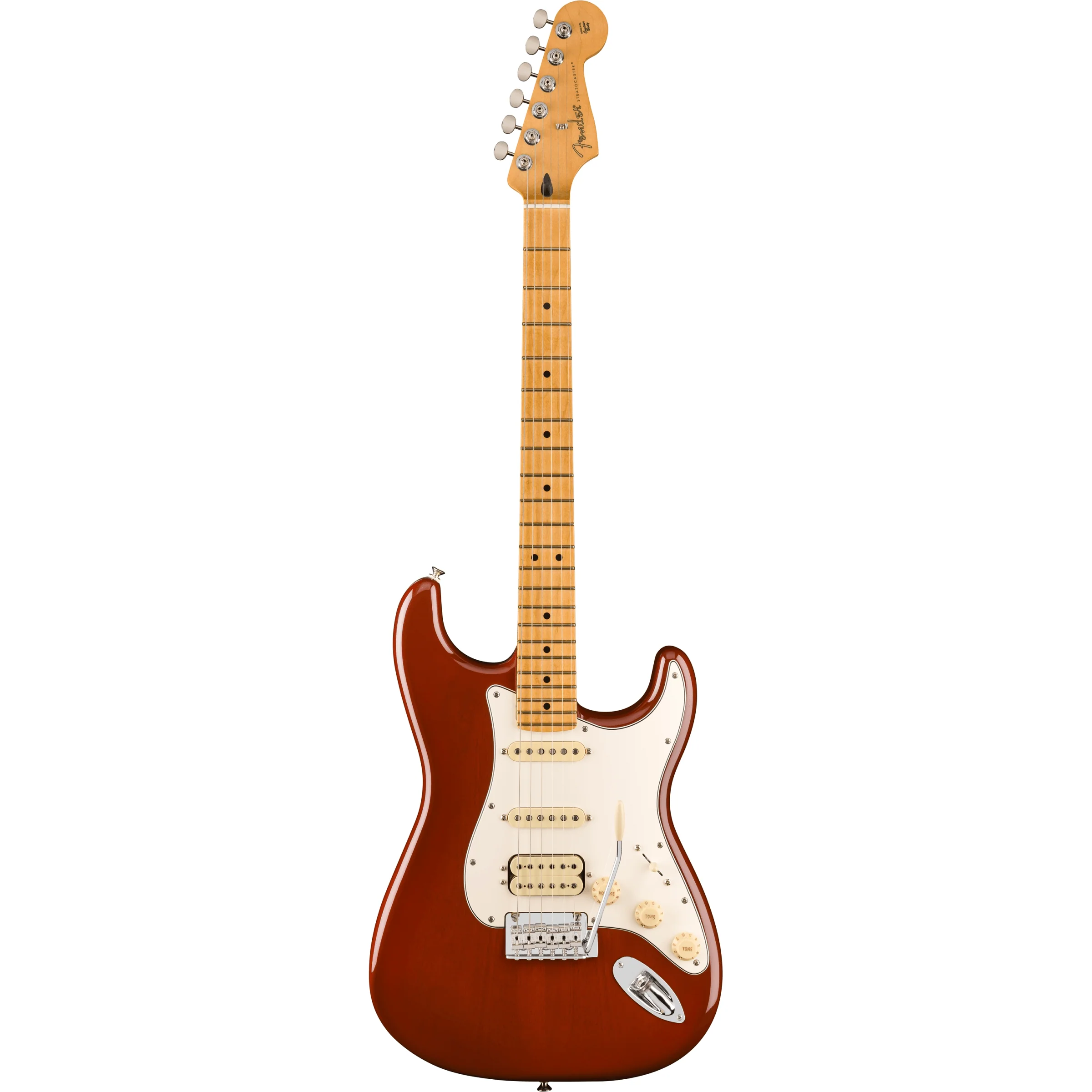 Fender 014-0542-545 Player II Strat, HSS, MN, Transparent Mocha Burst