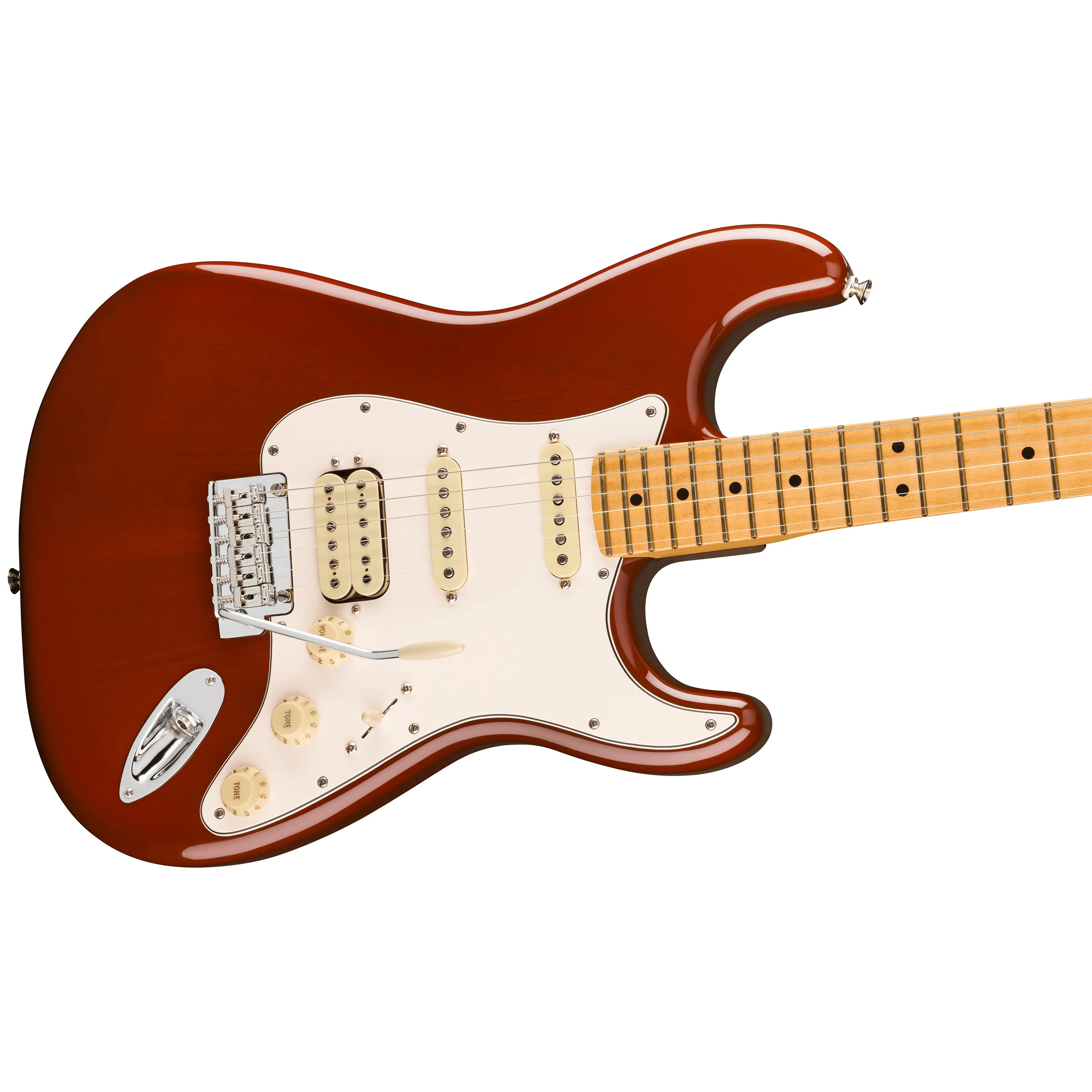 Fender 014-0542-545 Player II Strat, HSS, MN, Transparent Mocha Burst - Image 4