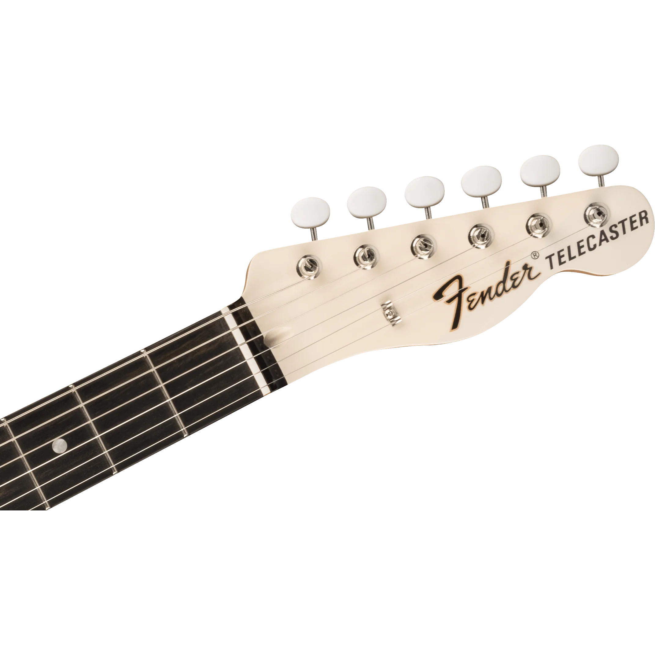 Fender 014-0731-301 Gold Foil Tele, mini-HH, Ebony FB, BPG, White Blonde - Image 6