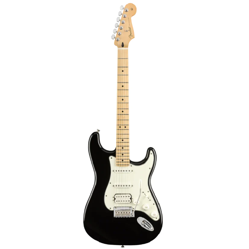 Fender 014-4522-506 Player Strat HSS MN Electric Guitar, BLK