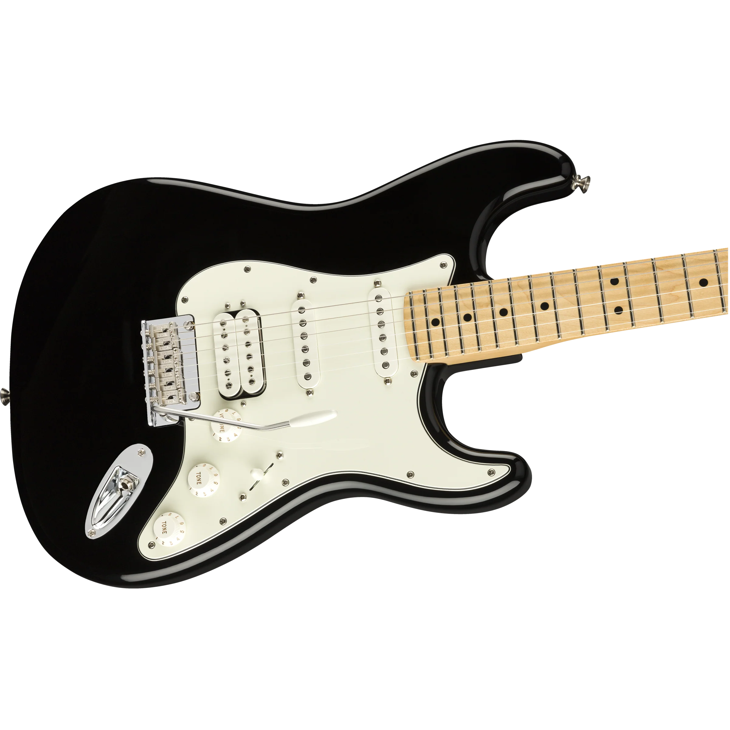 Fender 014-4522-506 Player Strat HSS MN Electric Guitar, BLK - Image 4