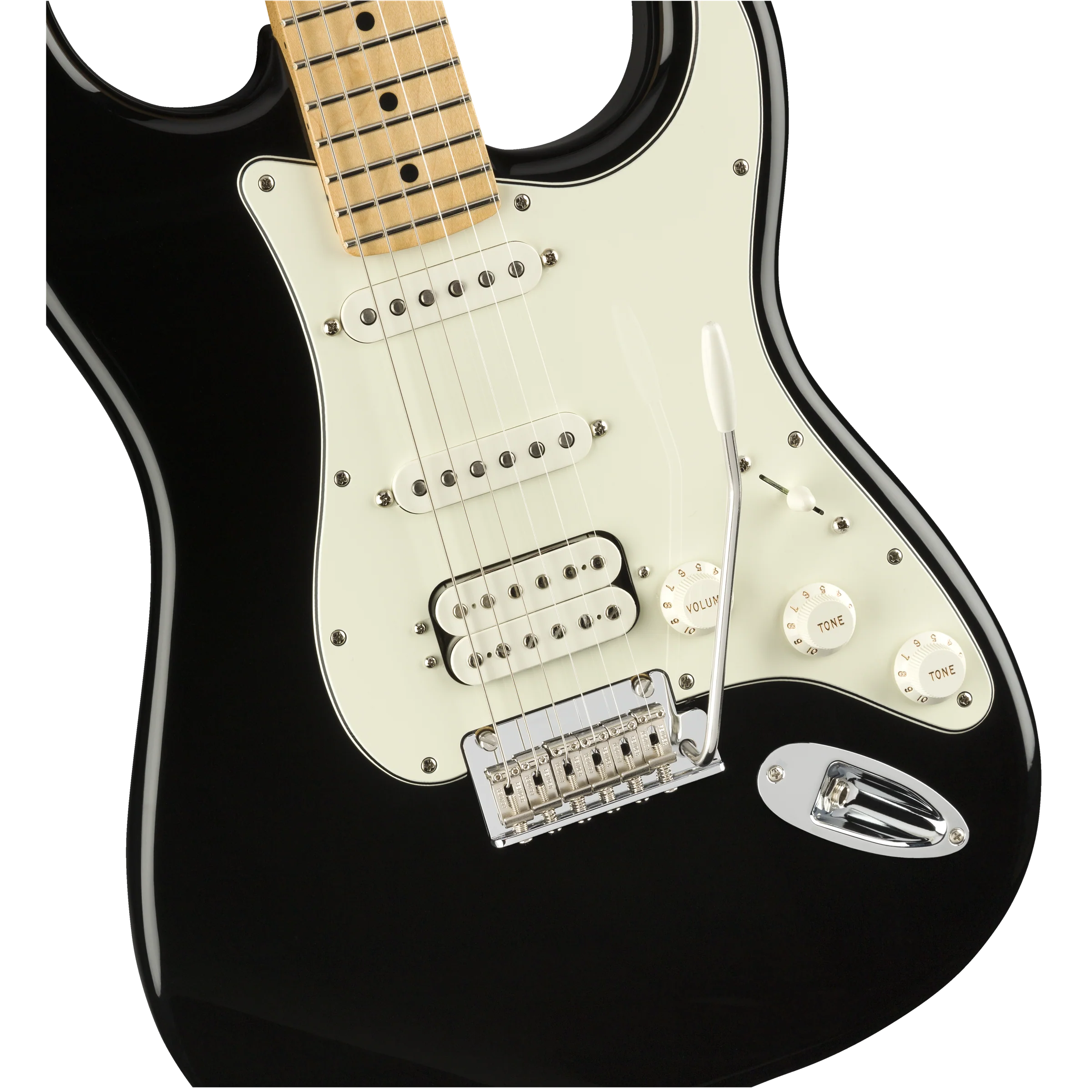 Fender 014-4522-506 Player Strat HSS MN Electric Guitar, BLK - Image 5
