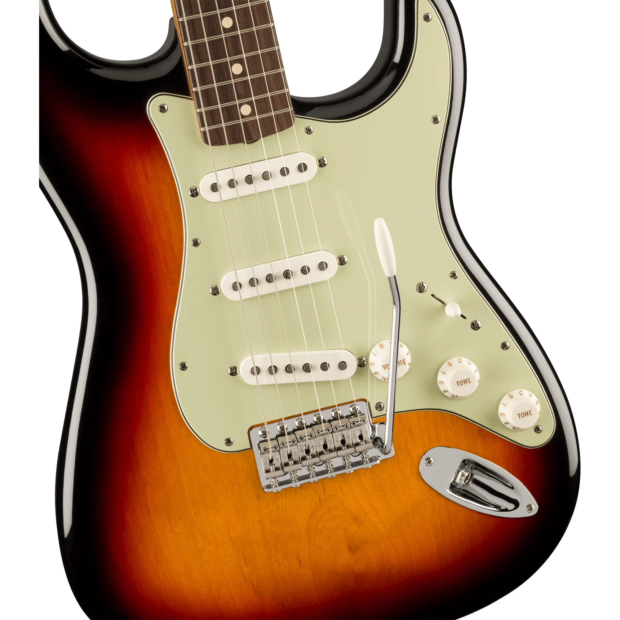 Fender 014-9020-300 Vintera II 60s Strat, SSS, RW, 3-Color Sunburst - Image 3