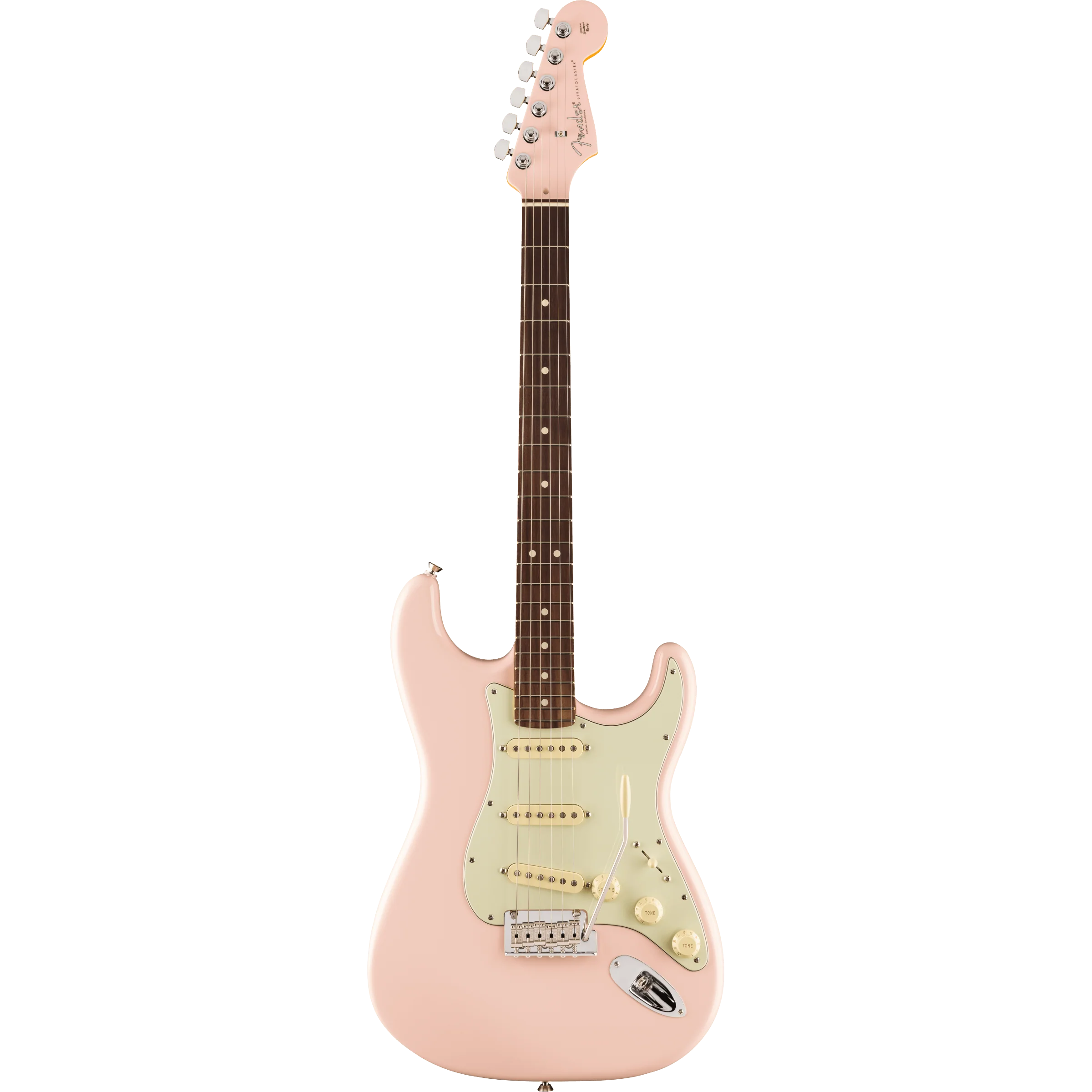 Fender 017-3900-756 LTD DE Am Pro II Strat, SSS, RW, Shell Pink