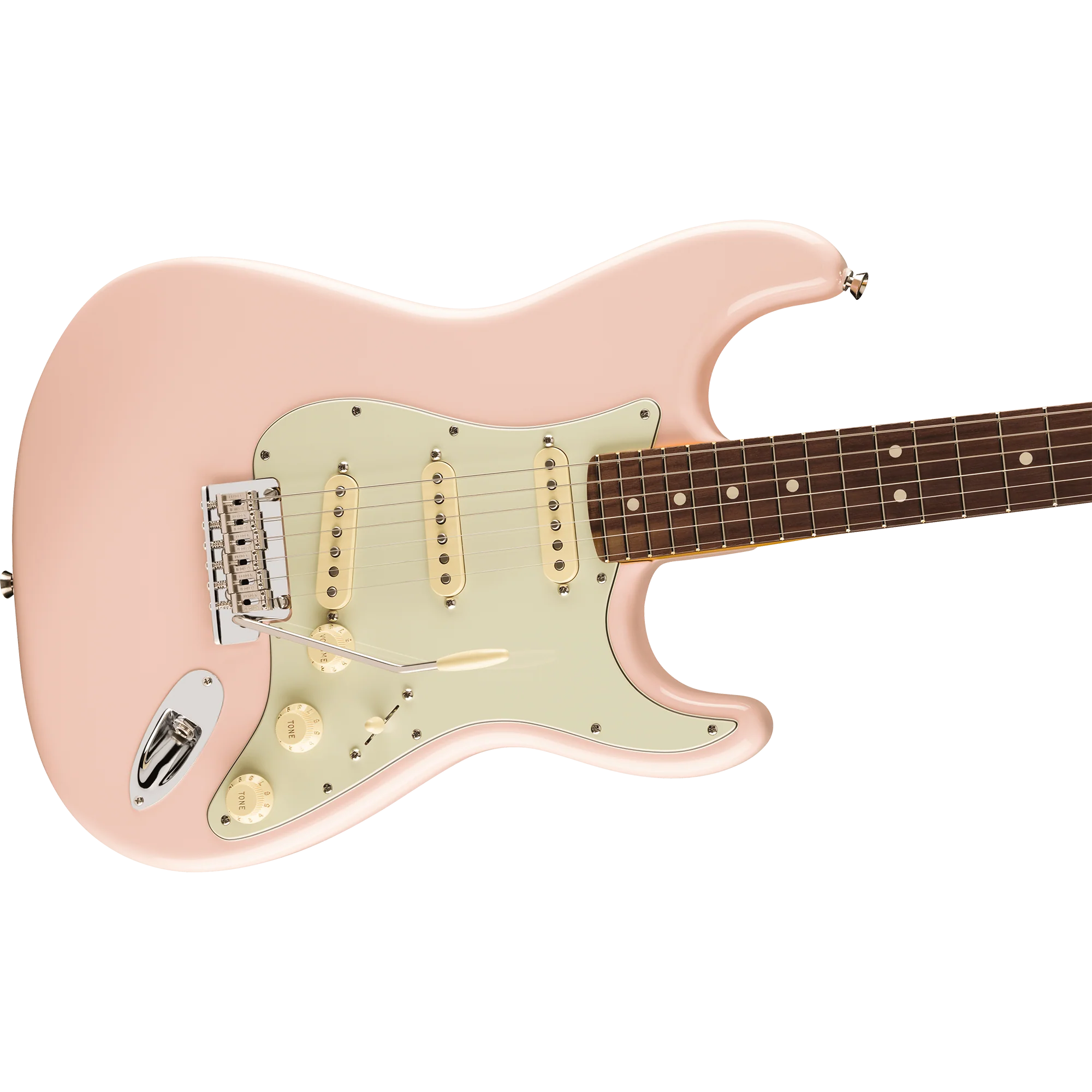 Fender 017-3900-756 LTD DE Am Pro II Strat, SSS, RW, Shell Pink - Image 4