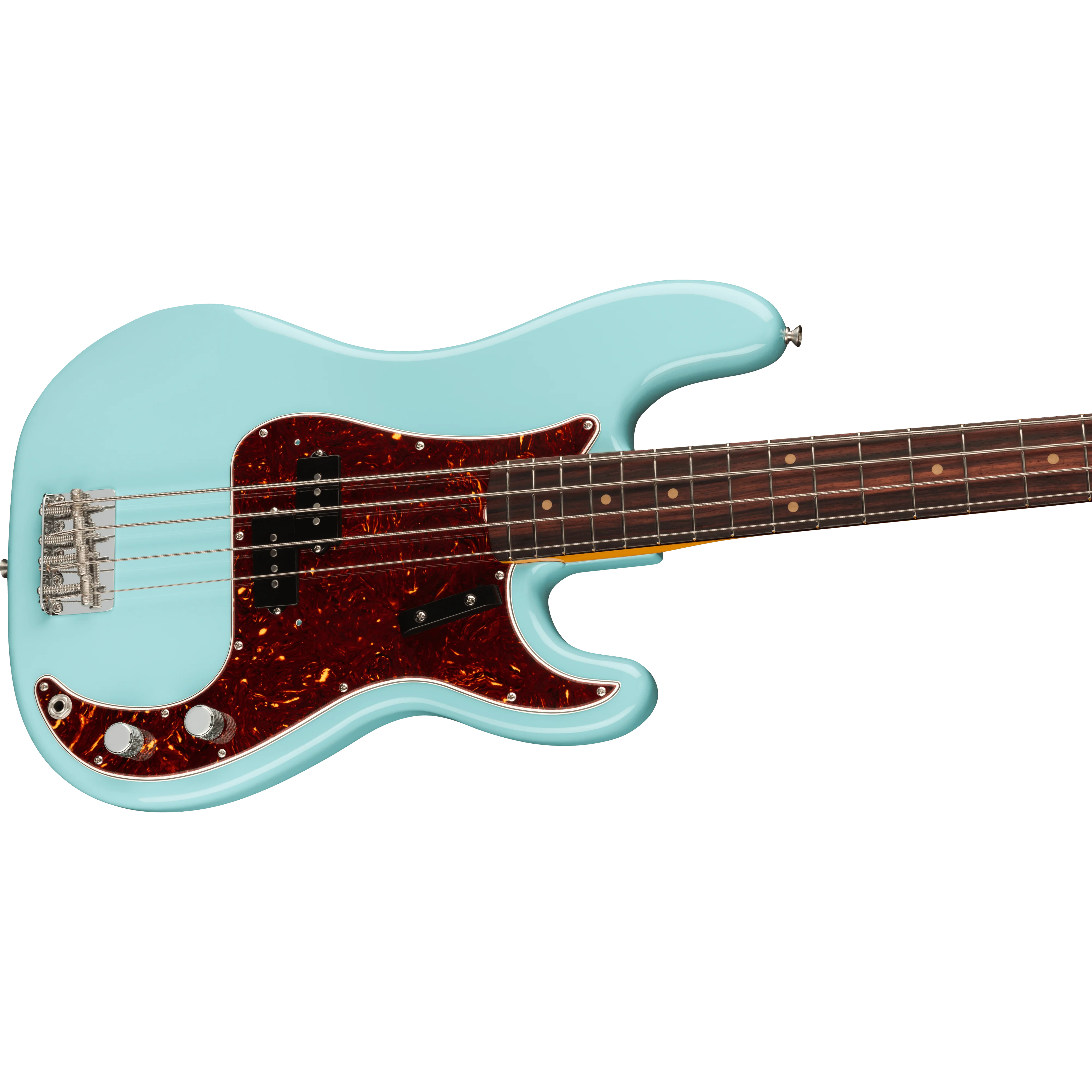 Fender 019-0160-804 Am Vintage II 1960 P-Bass, RW, Daphne Blue - Image 3