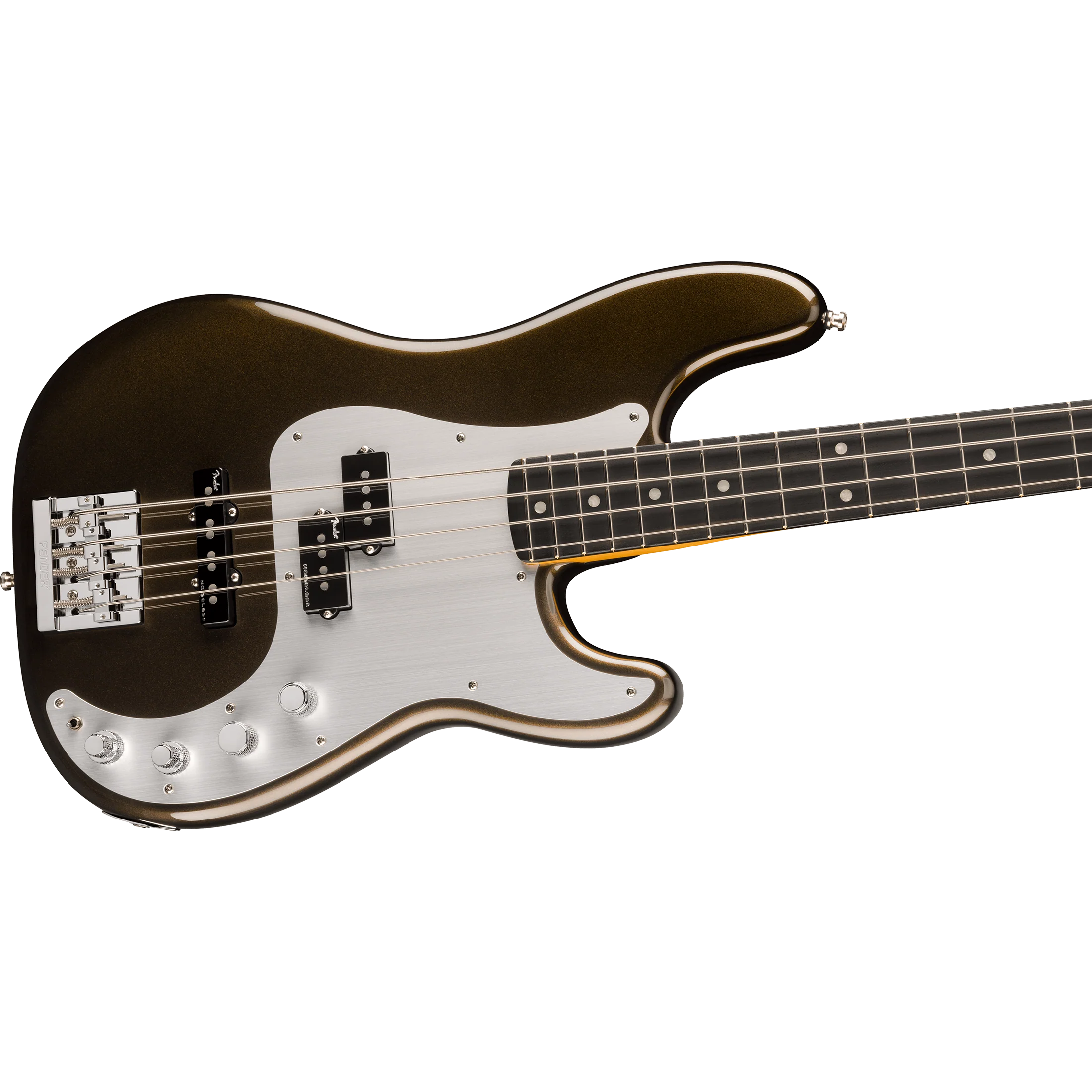 Fender 019-9101-790 Am Ultra II P-Bass, Ebony FB, Texas Tea - Image 4