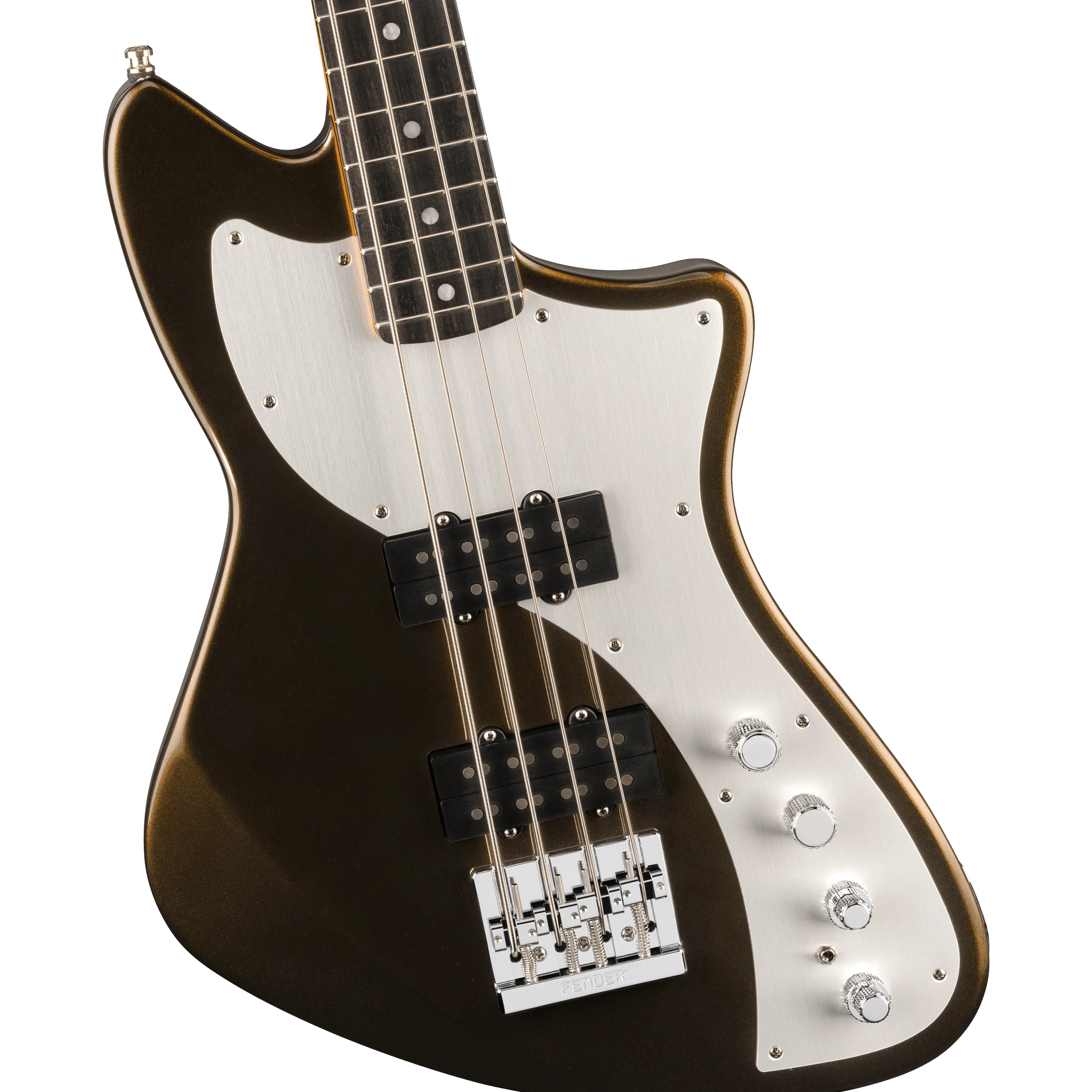 Fender 019-9131-790 Am Ultra Meteora Bass, Ebony FB, Texas Tea - Image 3