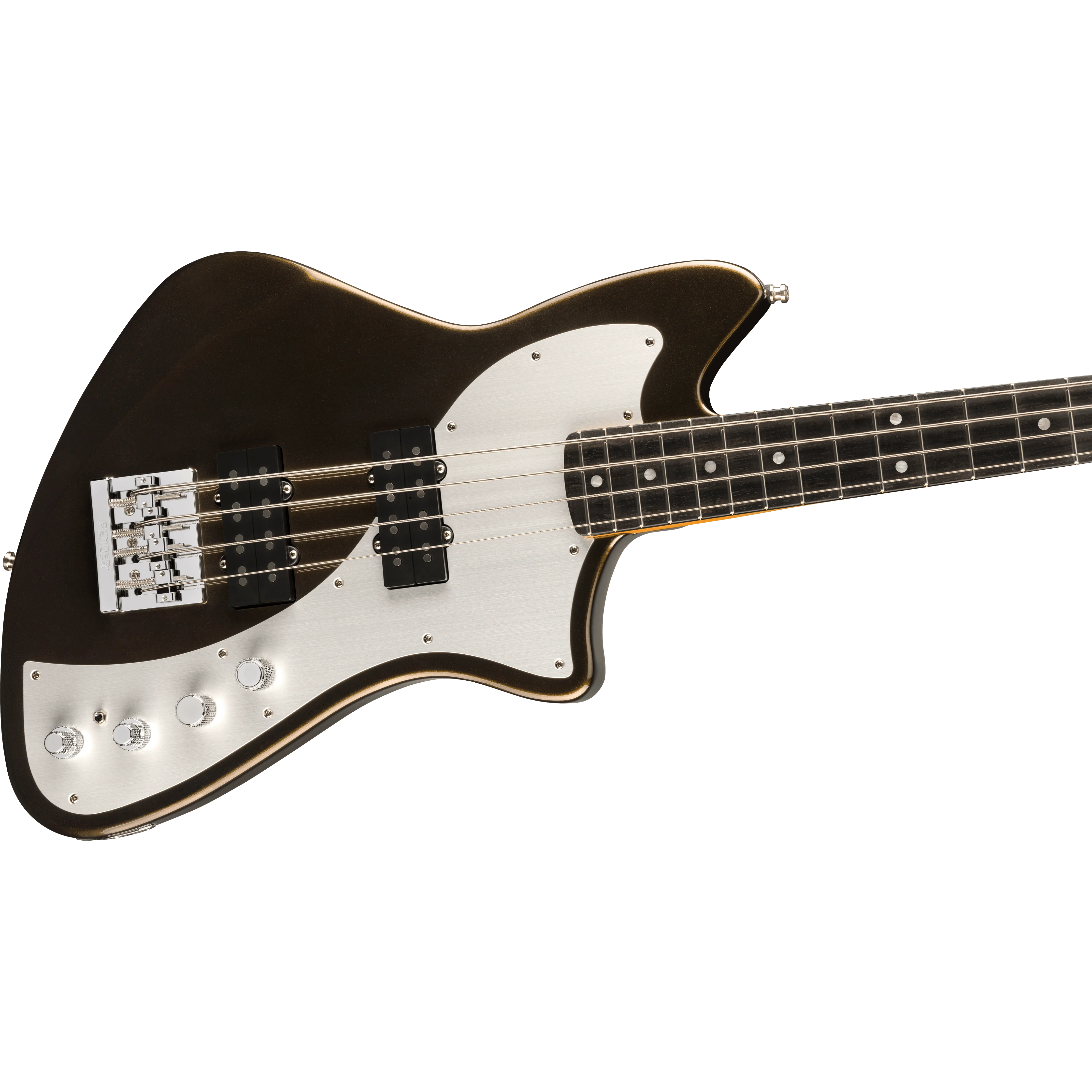 Fender 019-9131-790 Am Ultra Meteora Bass, Ebony FB, Texas Tea - Image 4