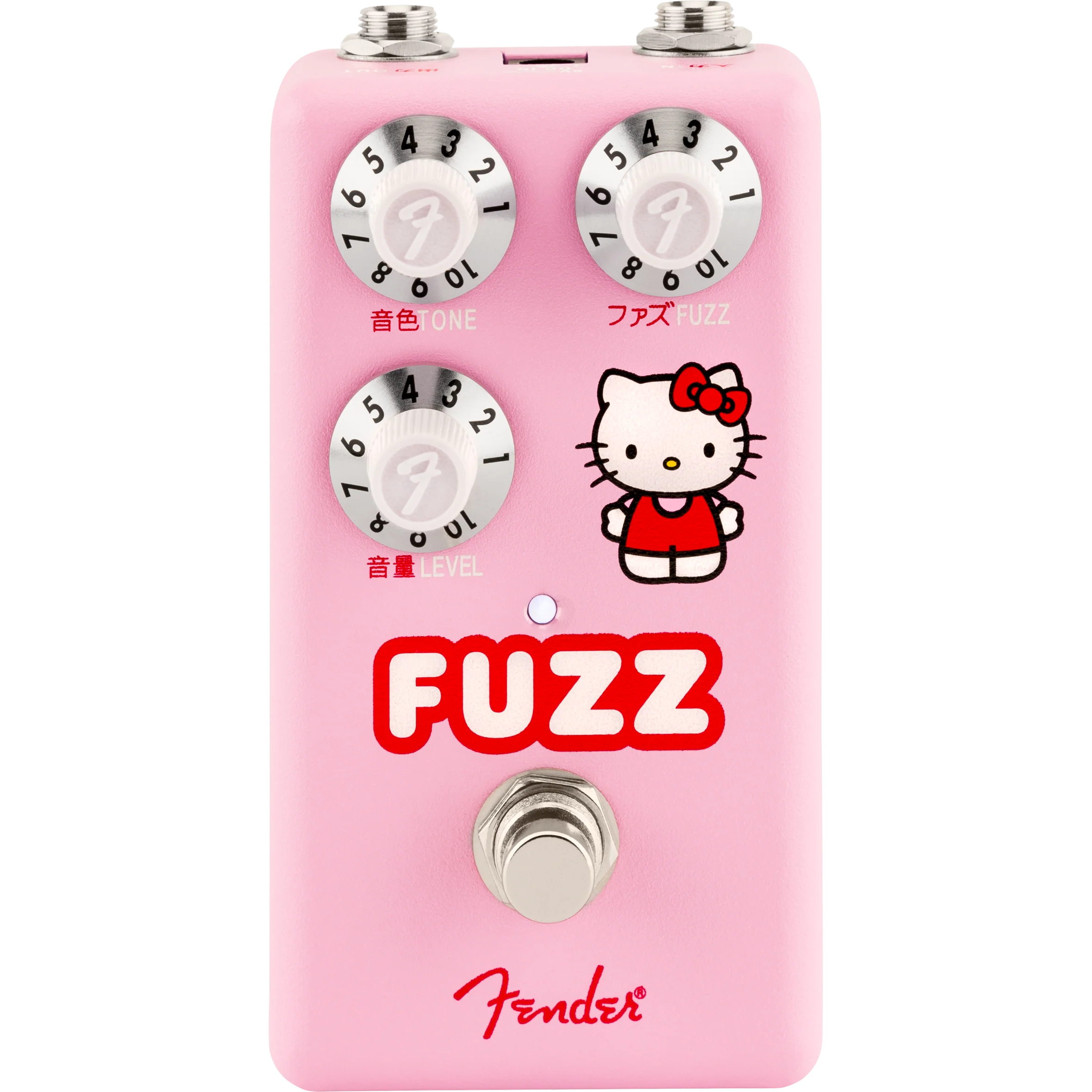 Fender 023-4557-000 LTD Fuzz Pedal, Fender x Hello Kitty