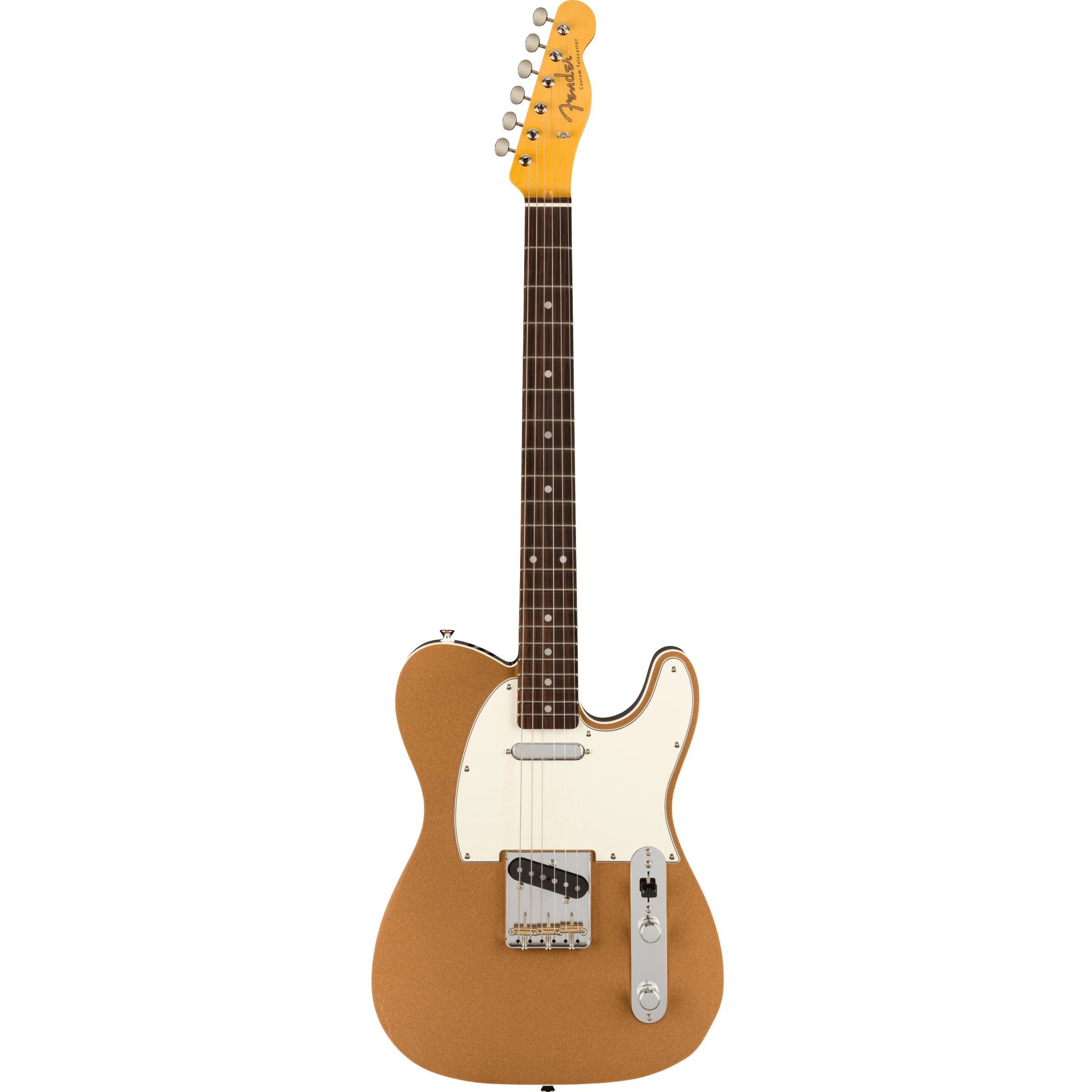 Fender 025-1900-353 MIJ JV Modified 60s Custom Tele, Rosewood FB, Firemist Gold
