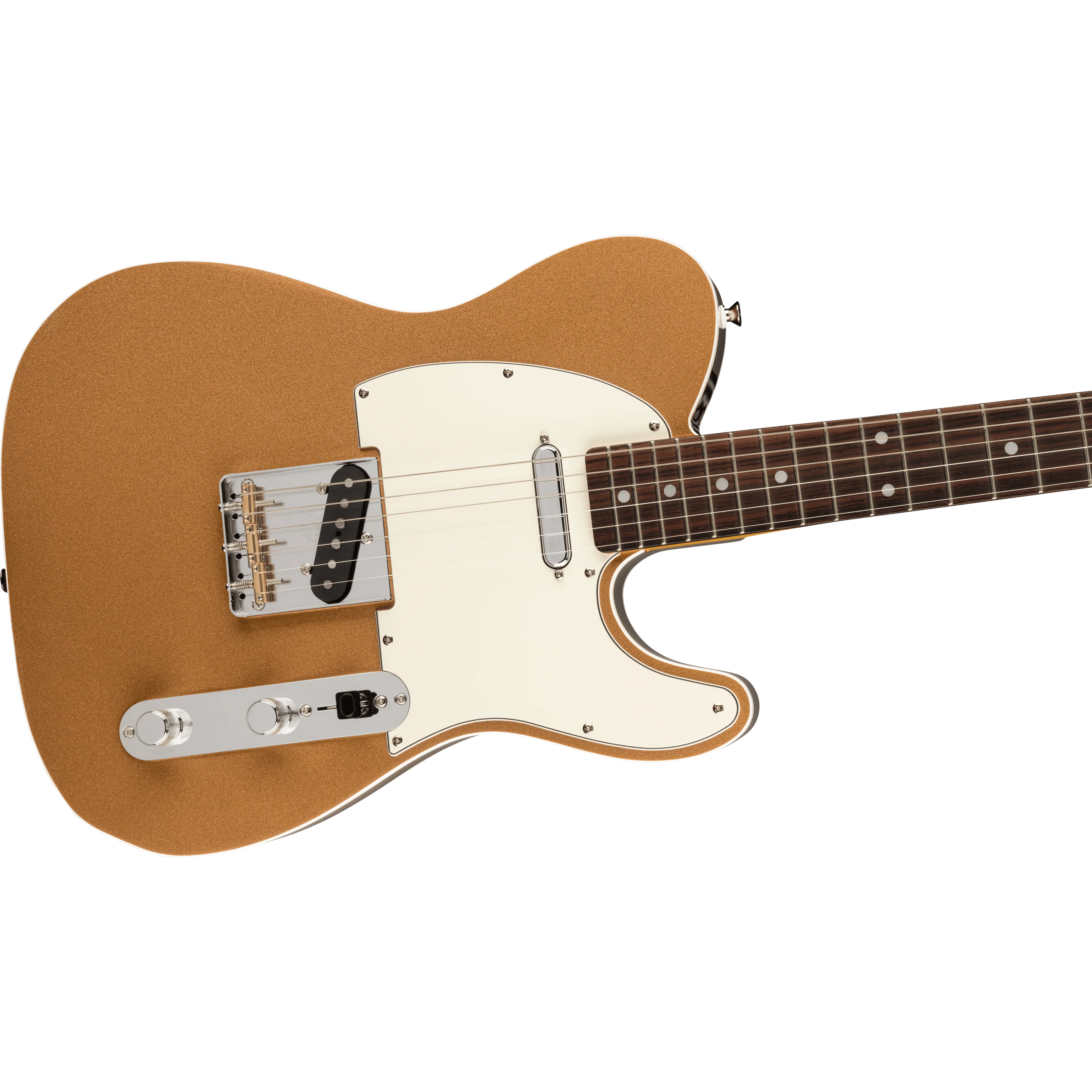 Fender 025-1900-353 MIJ JV Modified 60s Custom Tele, Rosewood FB, Firemist Gold - Image 3