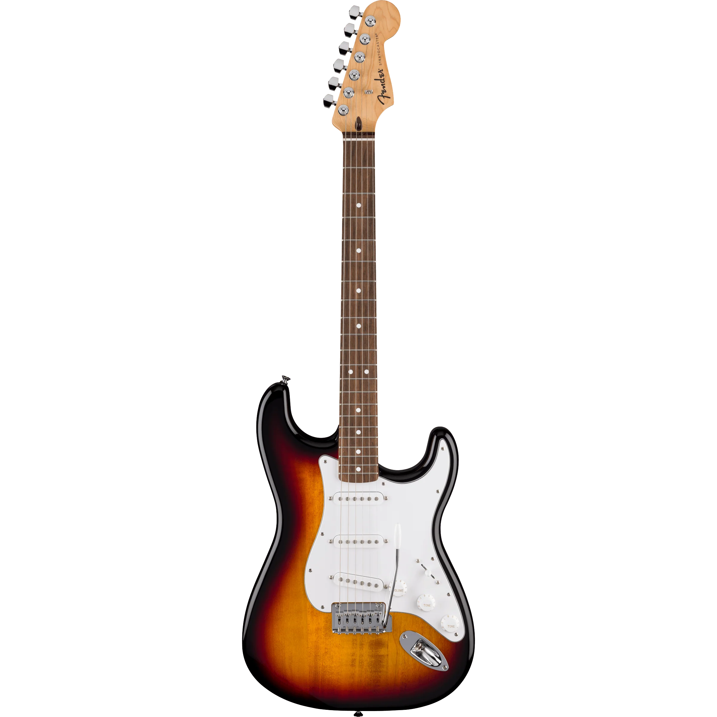 Fender 026-6240-500 Standard Strat, SSS, LRL, 3-Color Sunburst