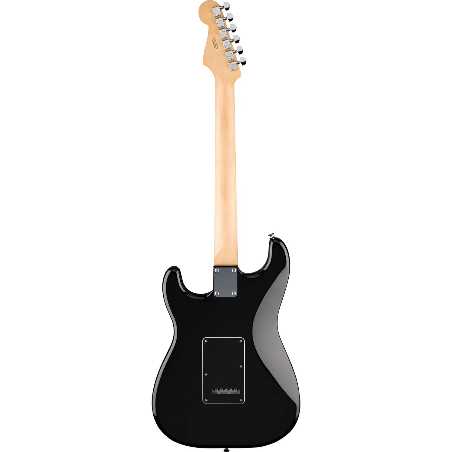 Fender 026-6441-506 Standard Strat, HSS, LRL, Black - Image 2