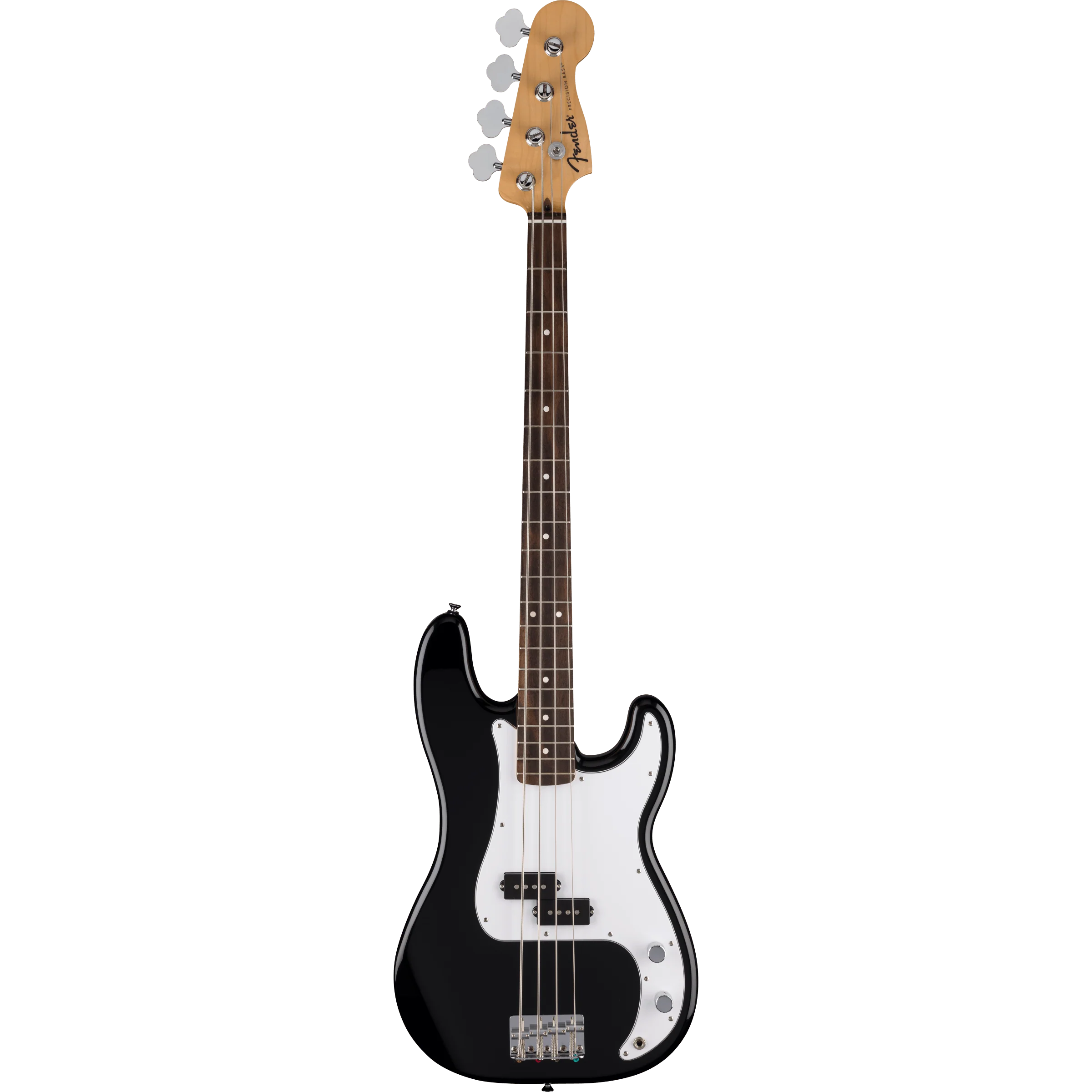 Fender 026-6640-506 Standard P-Bass, LRL, Black