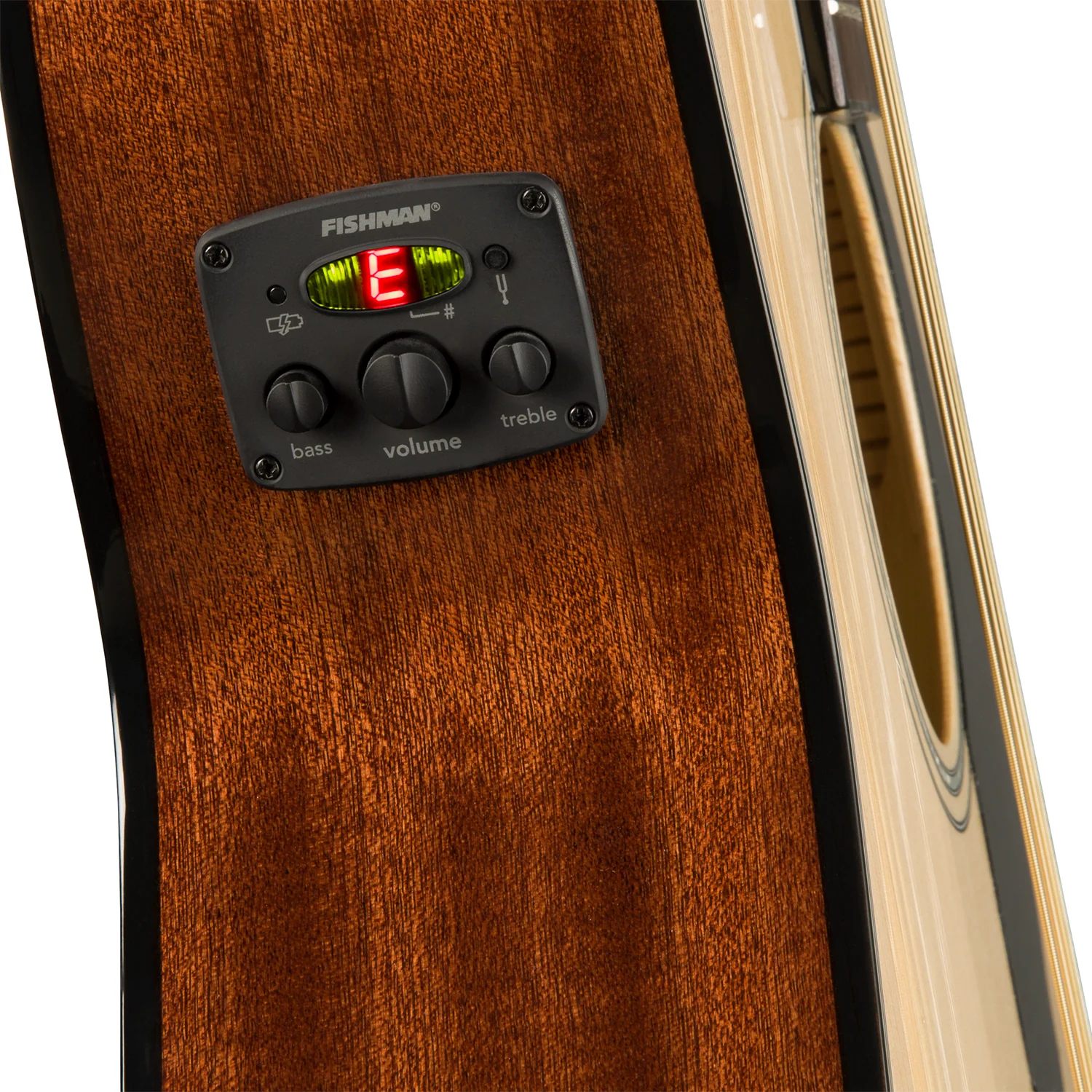 Fender 097-0153-021 CC-60SCE Acoustic/Electric Guitar, Concert, Solid Spruce Top, Natural - Image 4
