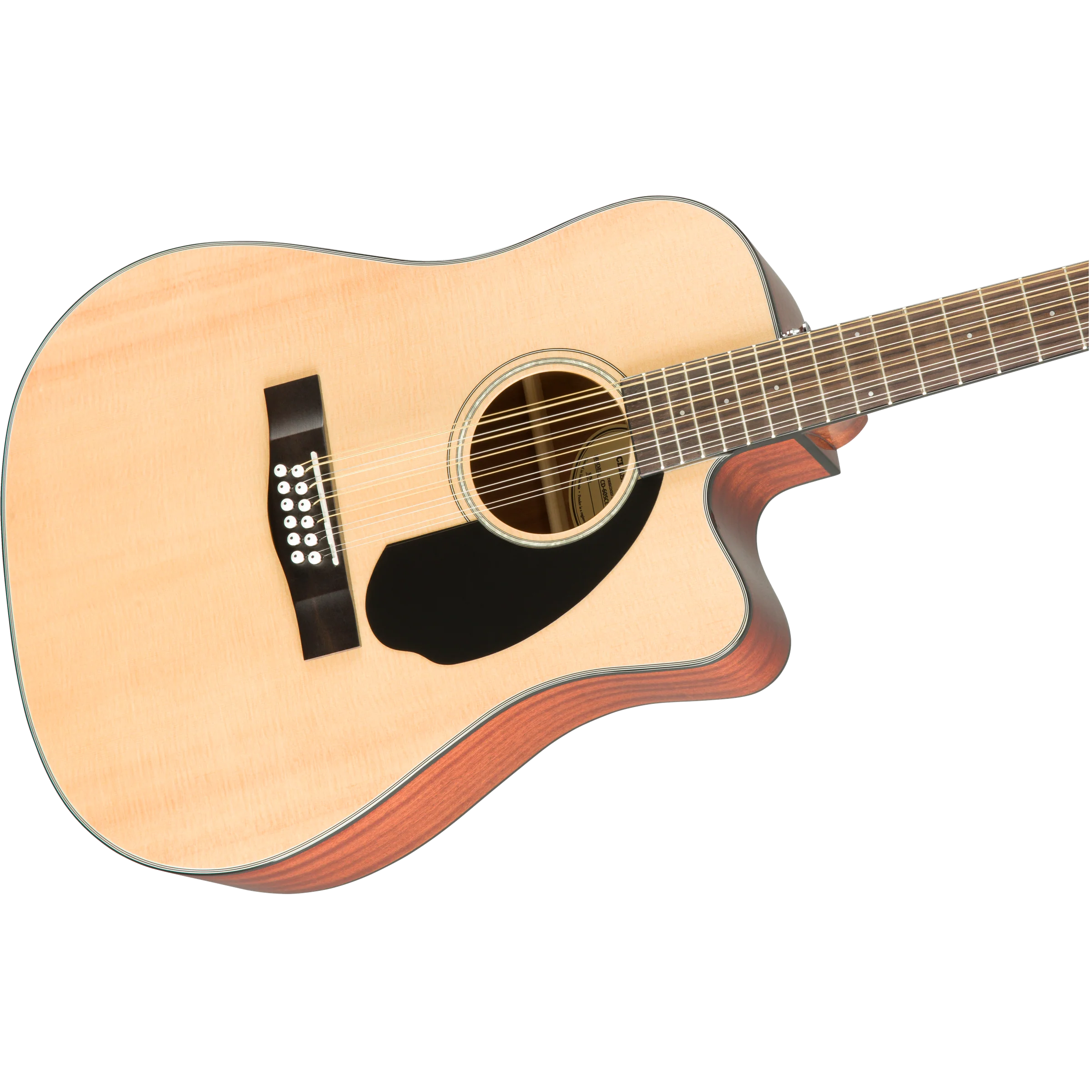Fender 097-0193-021 CD-60SCE 12st Natural - Image 3