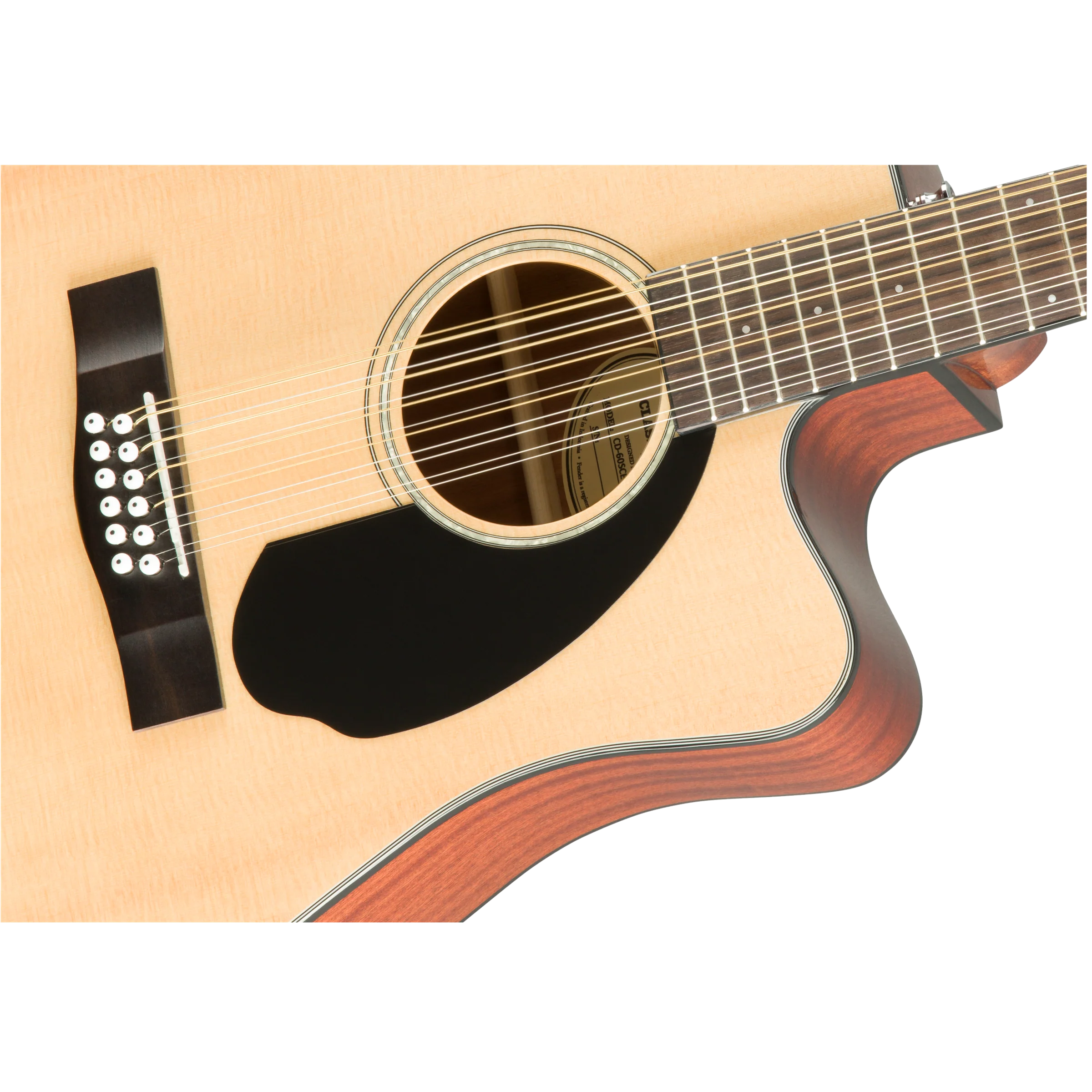 Fender 097-0193-021 CD-60SCE 12st Natural - Image 5
