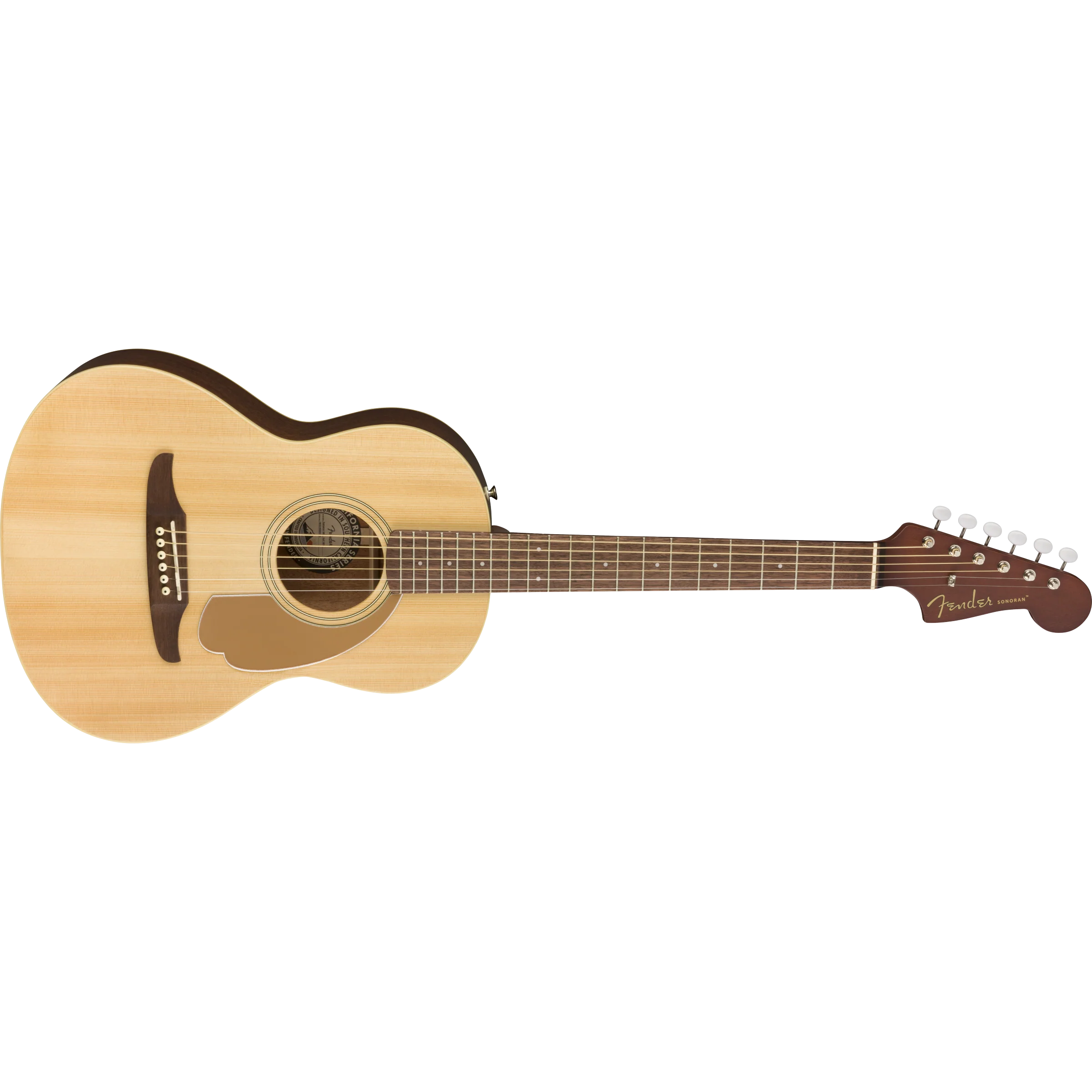 Fender 097-0770-121 Sonoran Mini Acoustic Guitar, Natural - Image 4