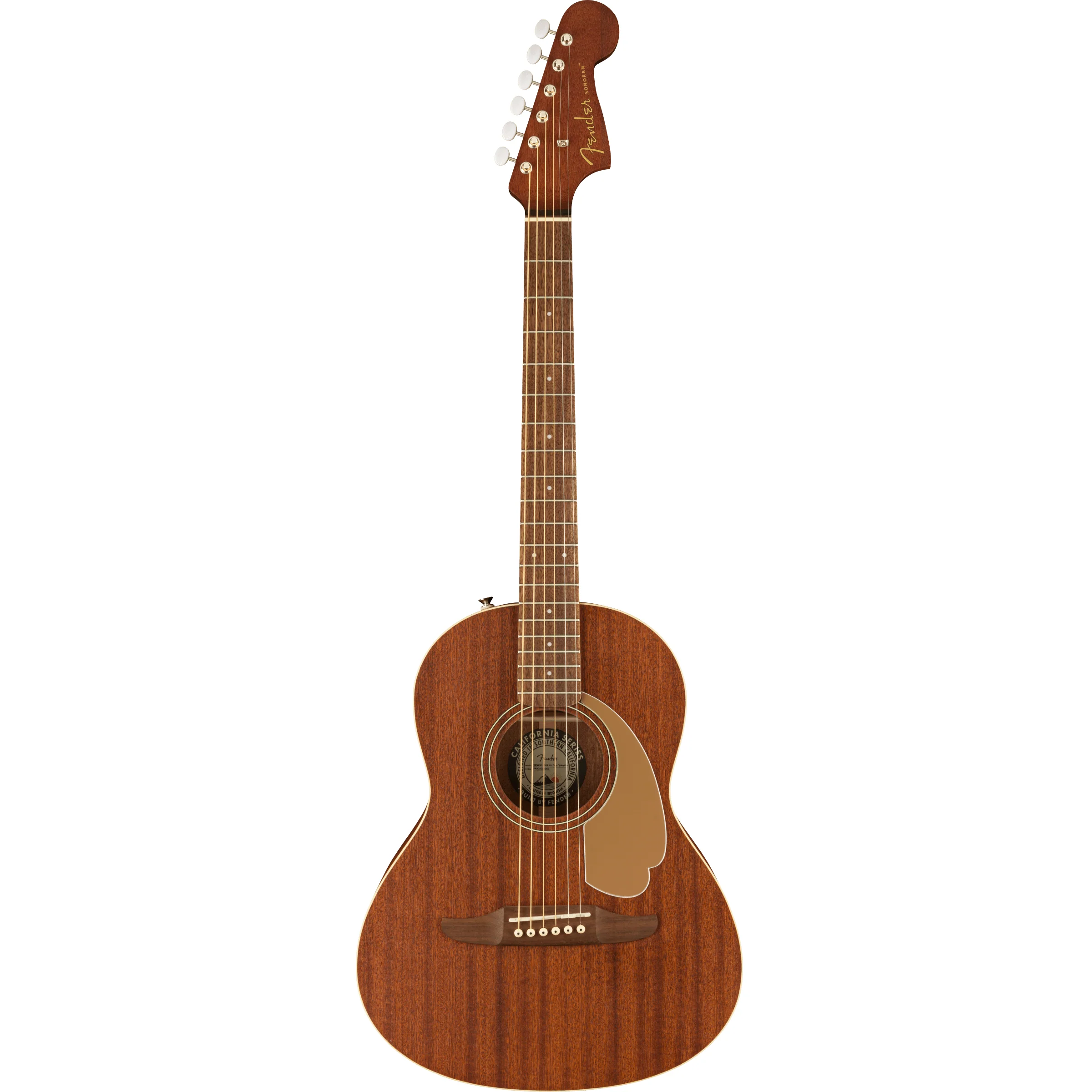 Fender 097-0770-122 Sonoran Mini Acoustic Guitar, All Mahogany