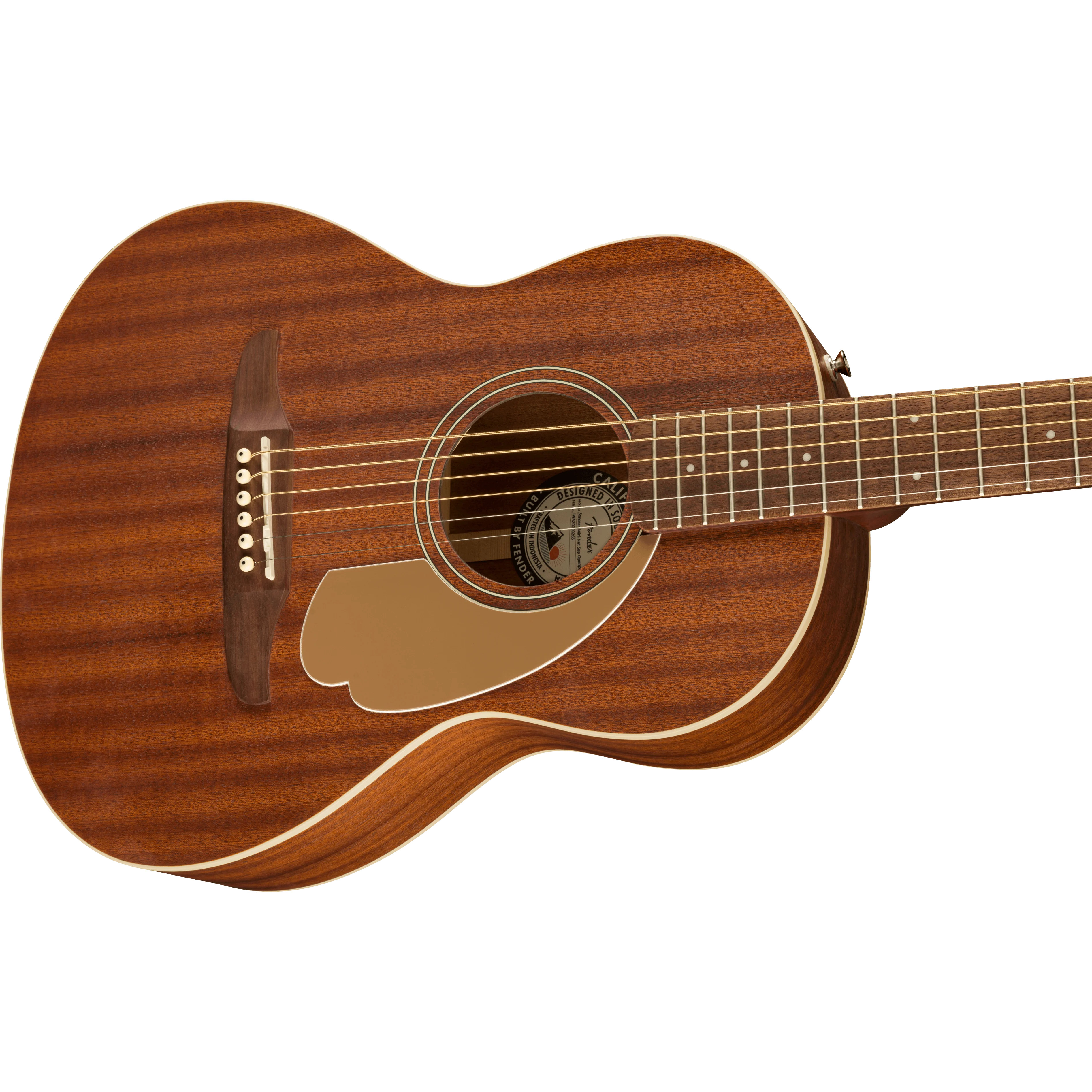 Fender 097-0770-122 Sonoran Mini Acoustic Guitar, All Mahogany - Image 3