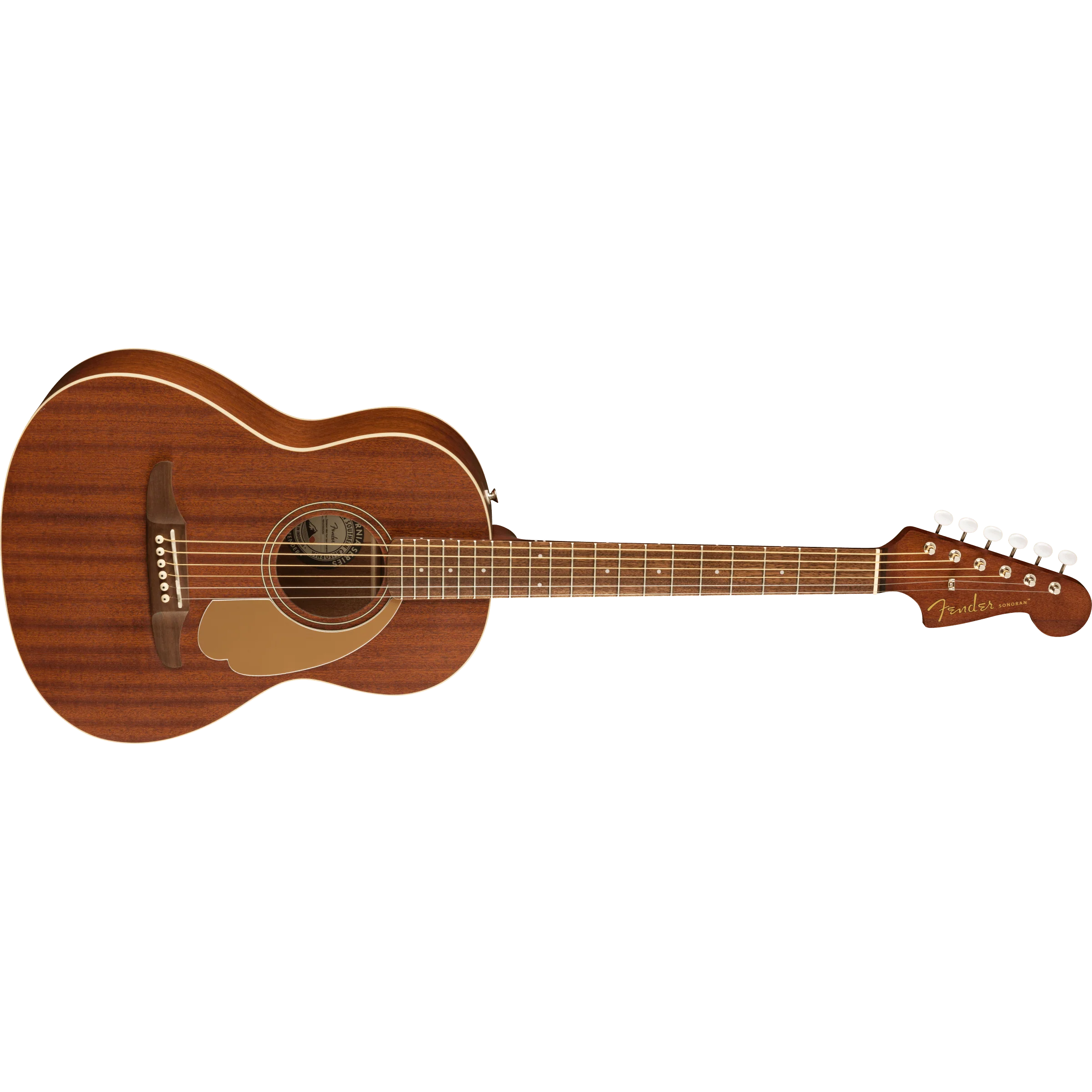 Fender 097-0770-122 Sonoran Mini Acoustic Guitar, All Mahogany - Image 4