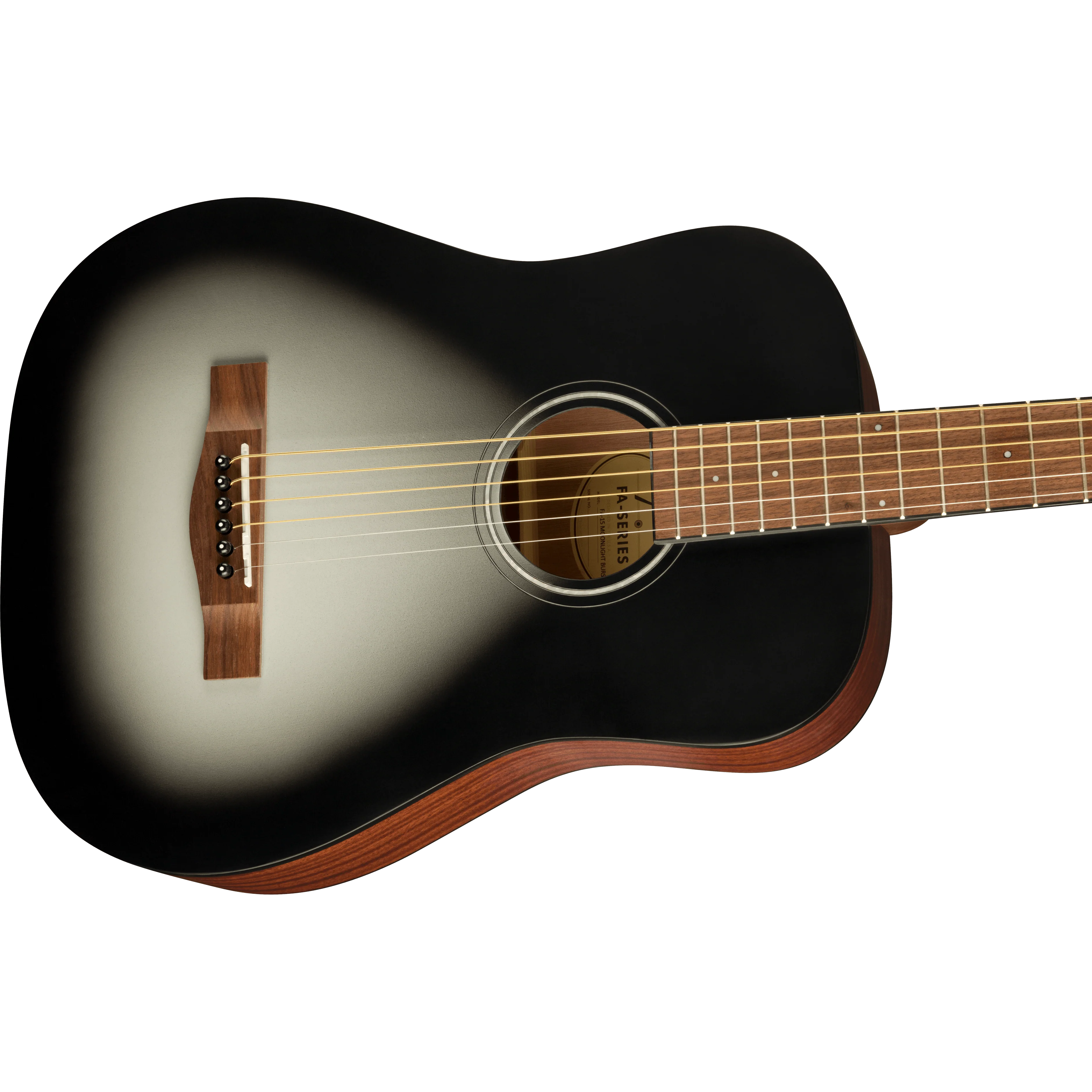 Fender 097-1170-135 FA-15 3/4 Acoustic Guitar, Moonlight Burst - Image 3