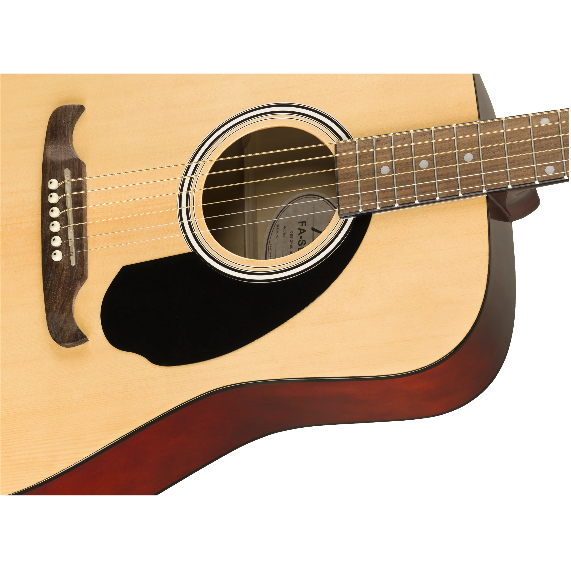 Fender 097-1210-521 FA-125 Dreadnought Acoustic Guitar - Image 6