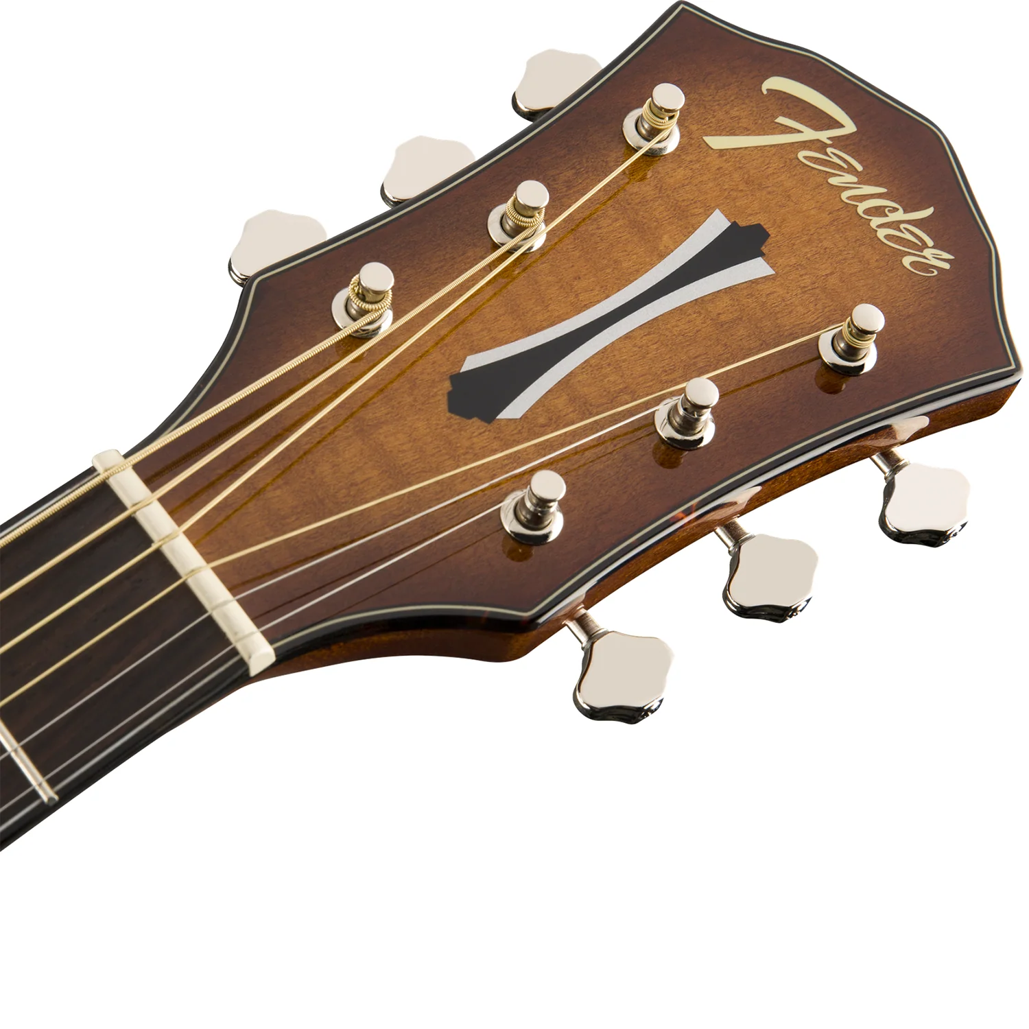 Fender 097-1343-064 FA-345CE Acoustic/Electric Guitar, Auditorium, Laminated Maple Top, Tea-Burst - Image 3