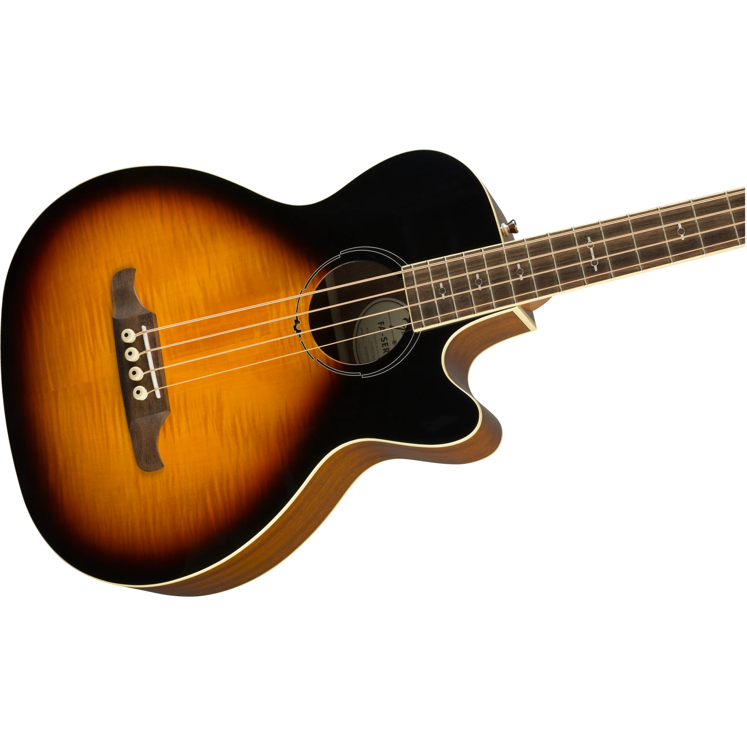 Fender 097-1443-032 FA-450CE Acoustic Bass, 3TS - Image 3