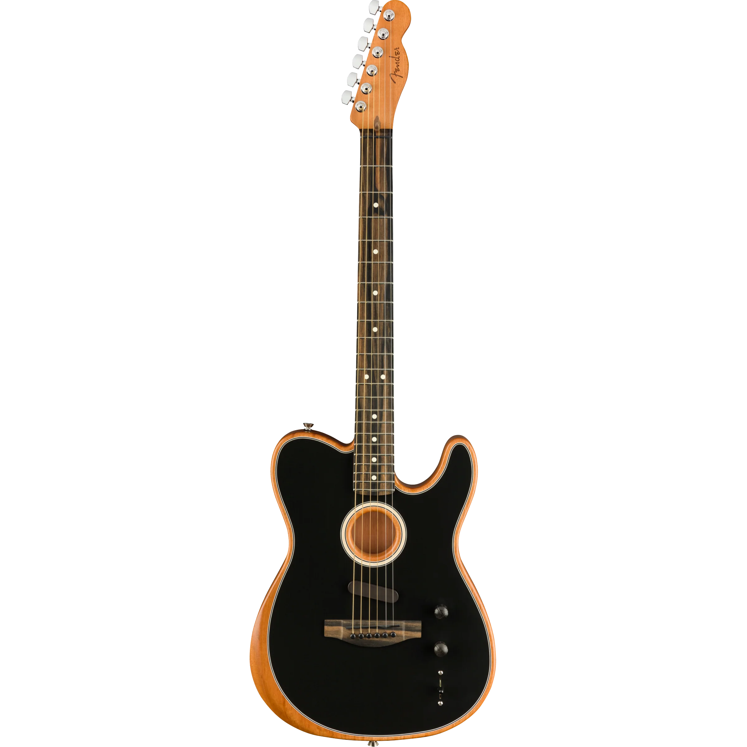 Fender 097-2013-206 Am Acoustasonic Tele, Black