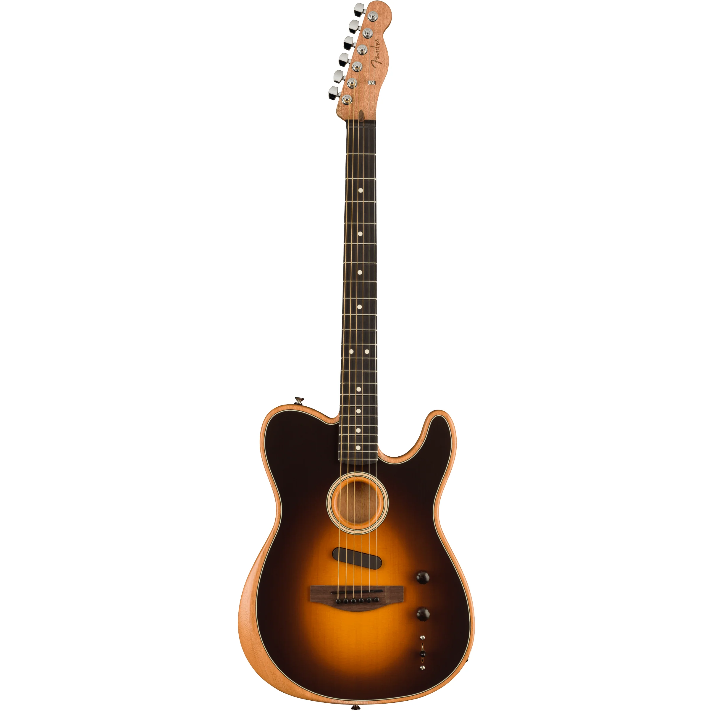 Fender 097-2213-260 Acoustasonic Player Tele, Shadow Burst