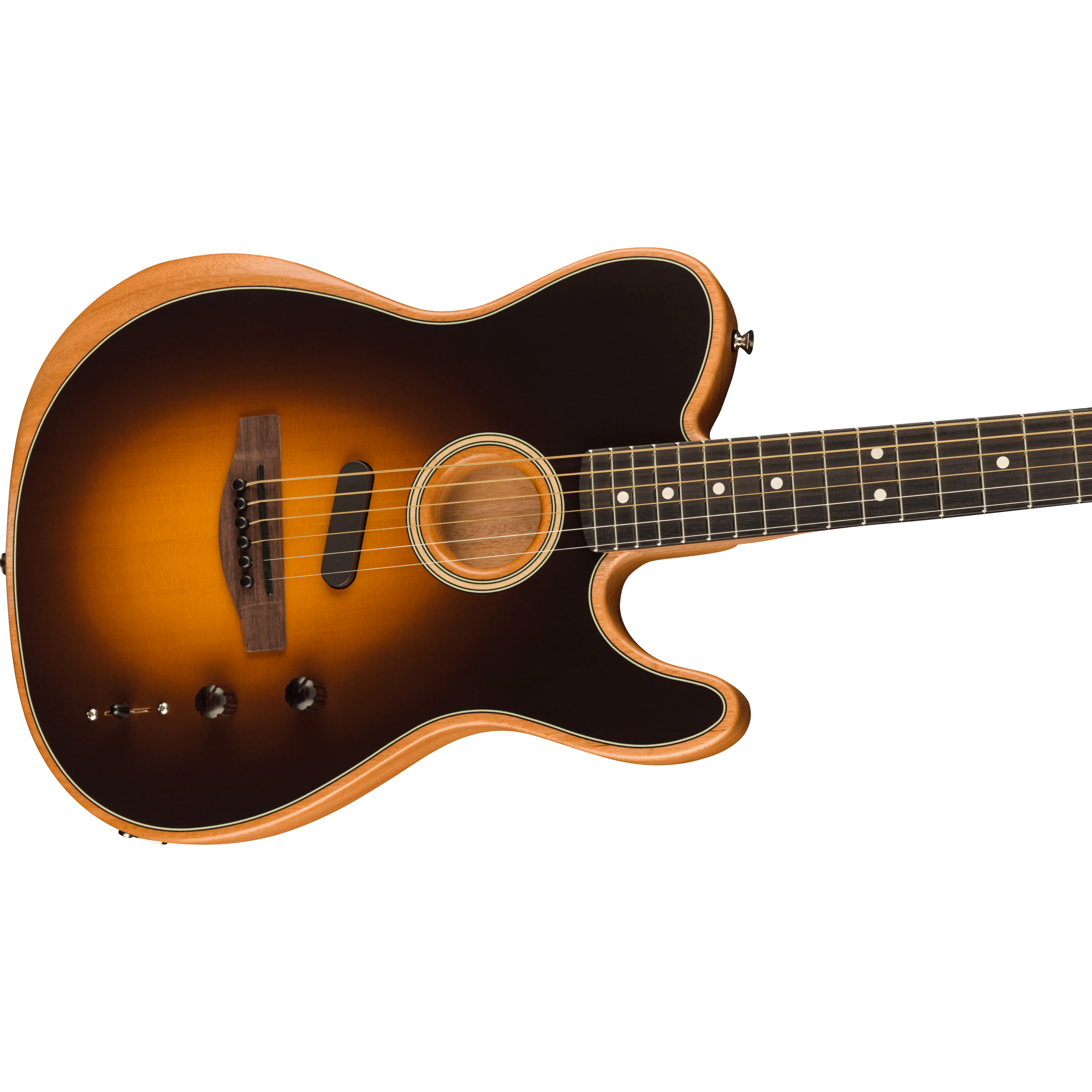Fender 097-2213-260 Acoustasonic Player Tele, Shadow Burst - Image 3