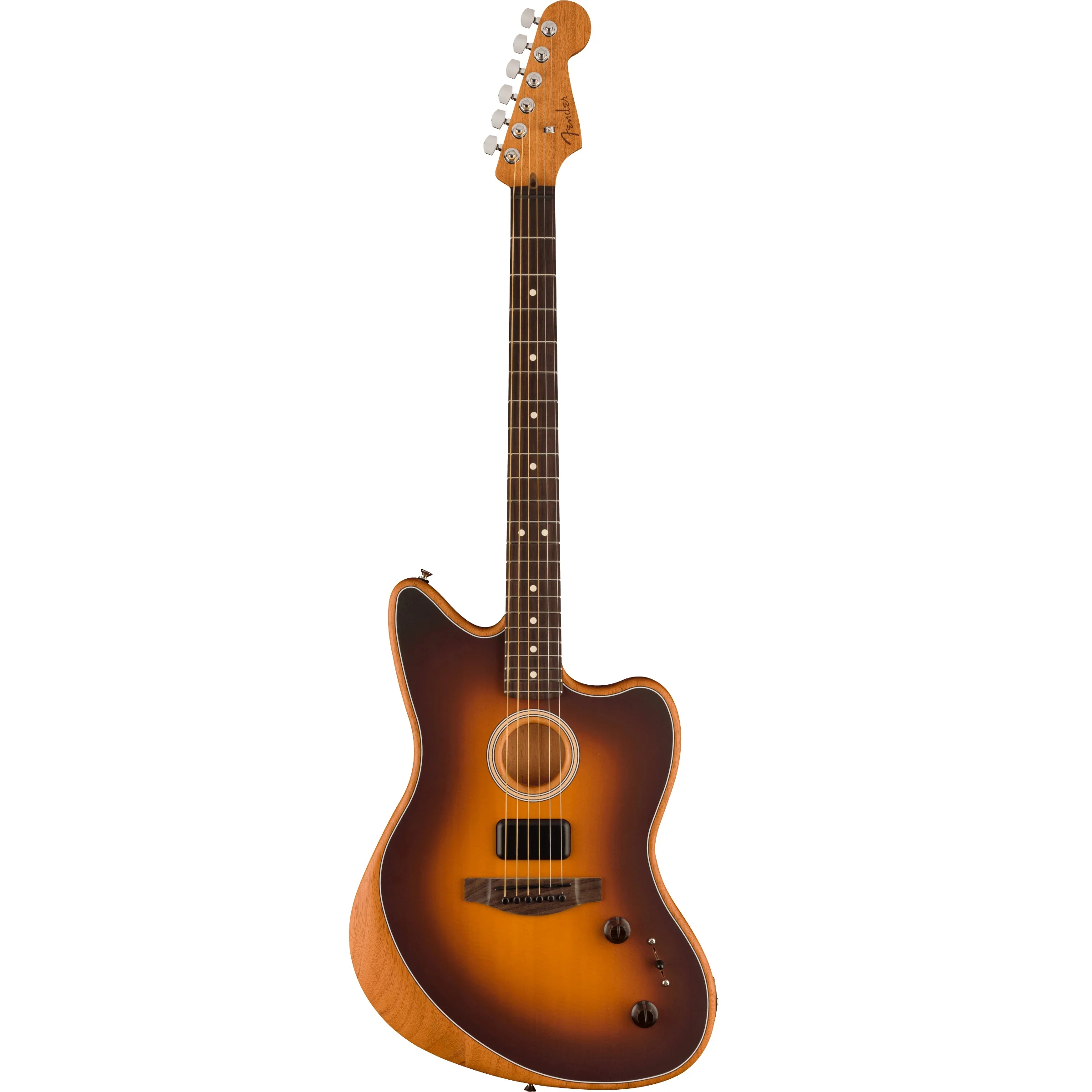 Fender 097-2233-103 Acoustasonic Player Jazzmaster, 2-Color Sunburst