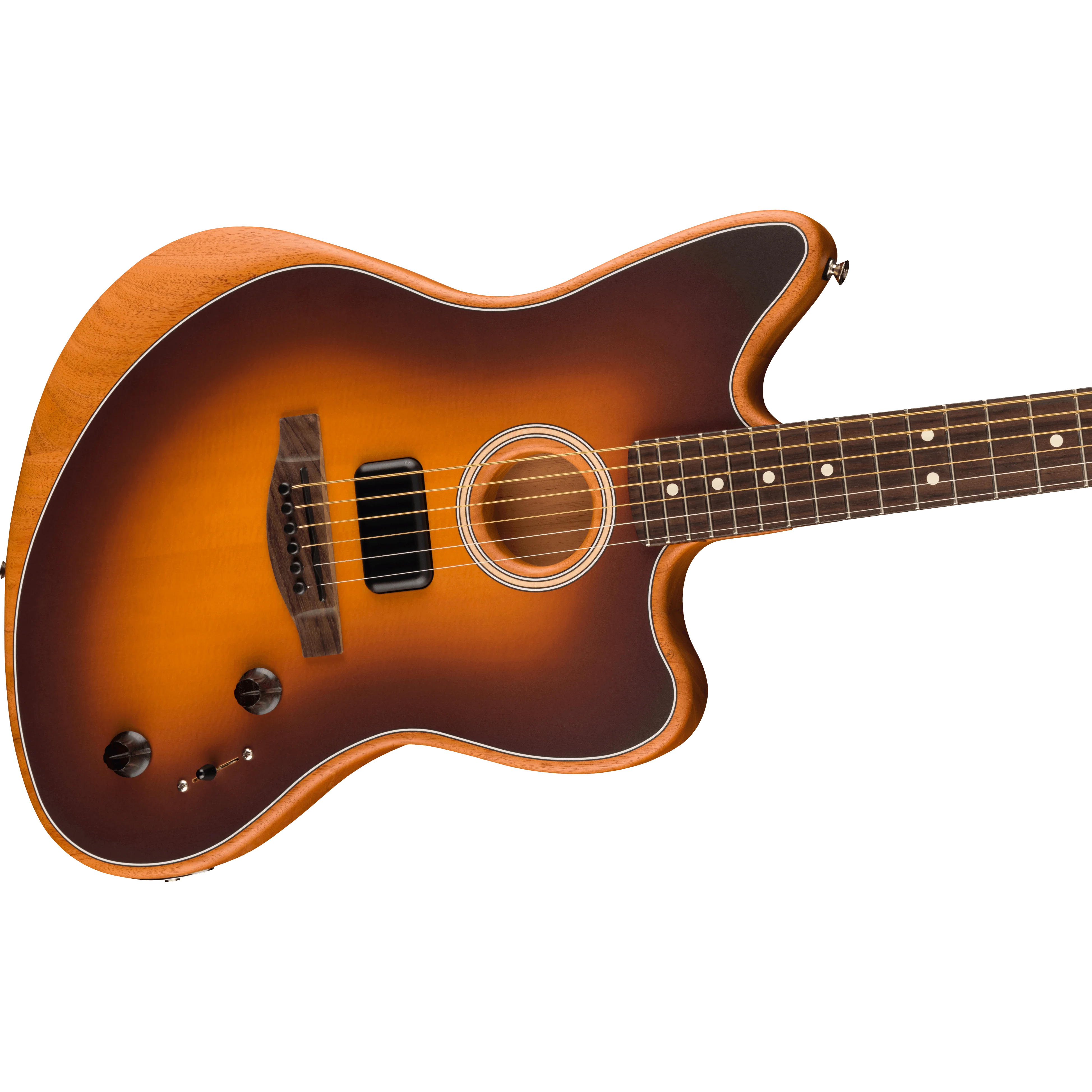 Fender 097-2233-103 Acoustasonic Player Jazzmaster, 2-Color Sunburst - Image 3