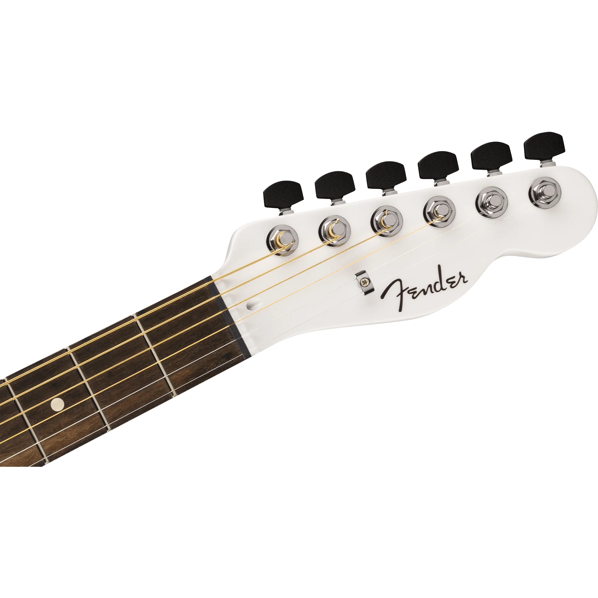 Fender 097-2813-116 LTD Finneas Am Acoustasonic Tele, Satin Arctic White - Image 4