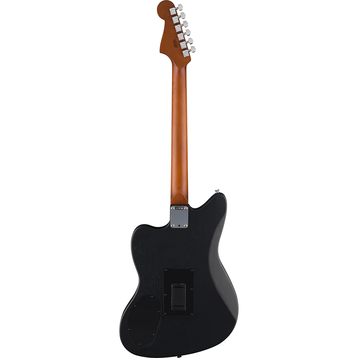 Fender 097-3133-506 Acoustasonic Standard Jazzmaster, Black - Image 2