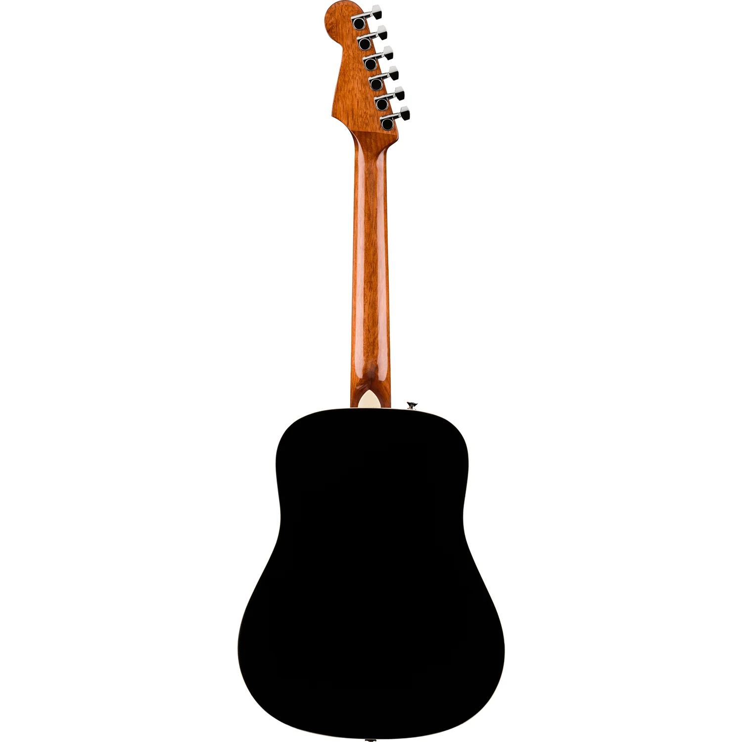 Fender 097-4101-106 Redondo Mini Acoustic Guitar, Spruce Top, Black - Image 2