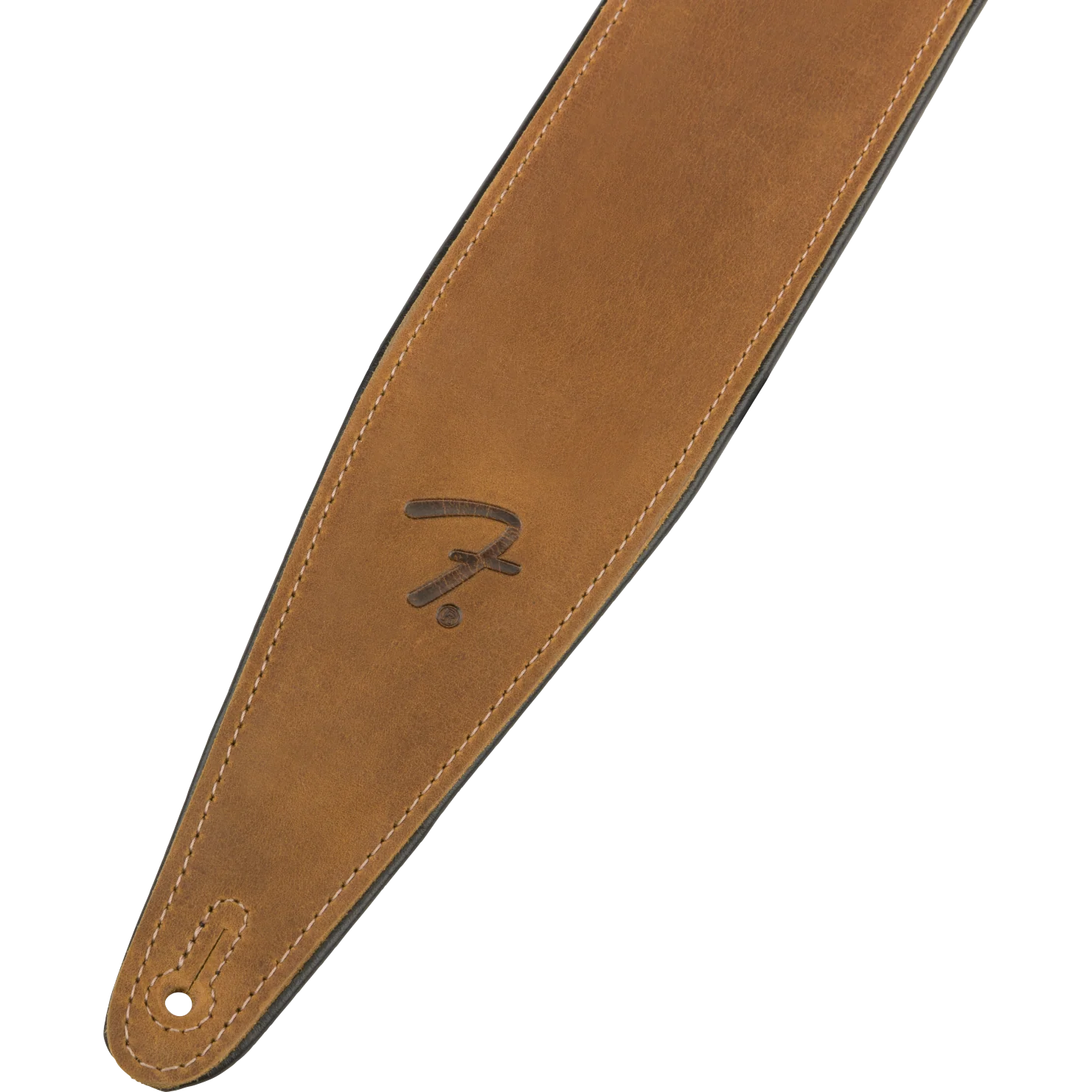 Fender 099-0694-321 Right Height Leather Strap, Cognac - Image 2