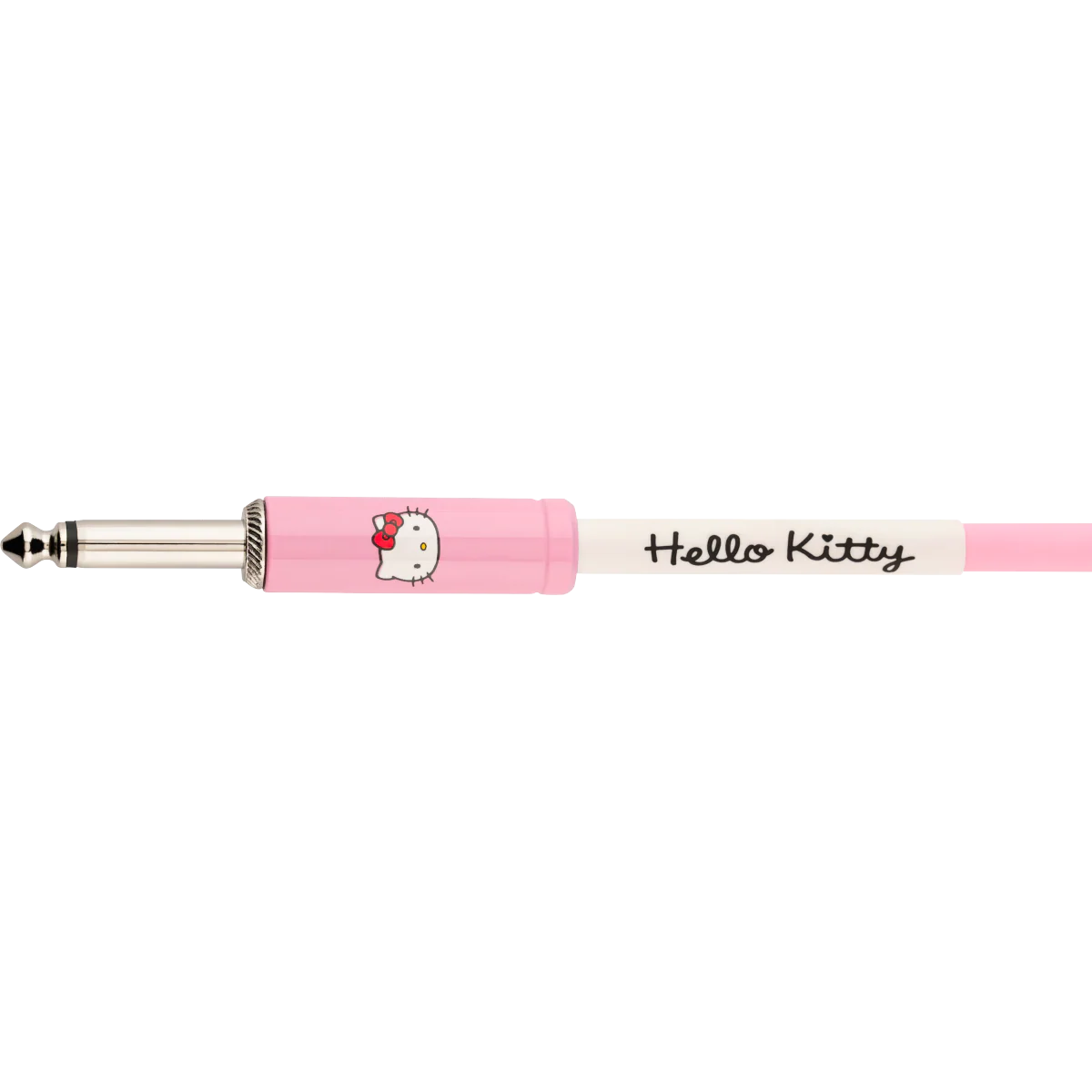 Fender 099-0818-156 18.6' Instrument Cable, Fender x Hello Kitty, Pink - Image 2