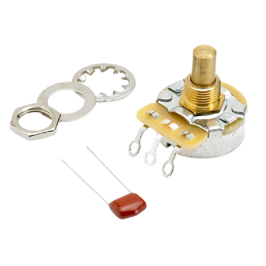 Fender 099-0833-000 250K No Load Solid Shaft Potentiometer w/ .022mf Cap